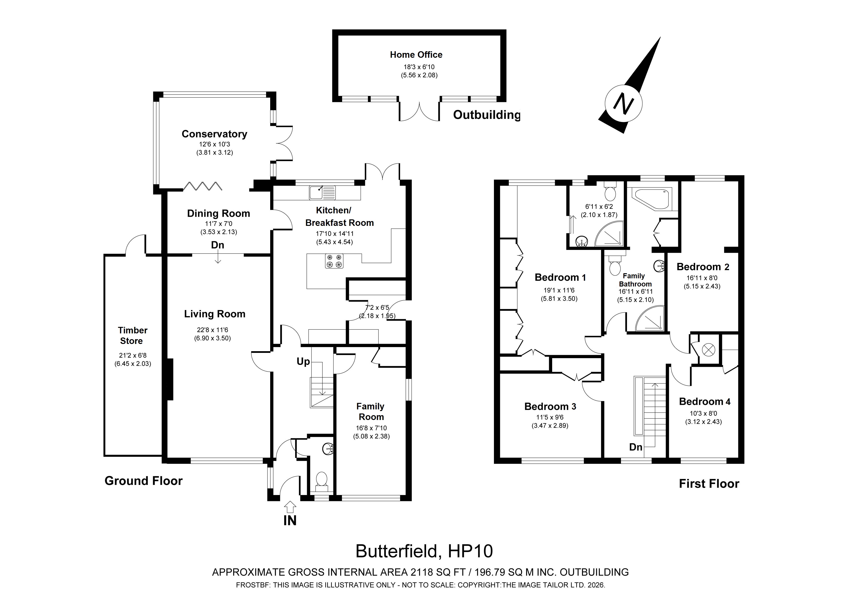 19, Butterfield, Wooburn Green floorplan