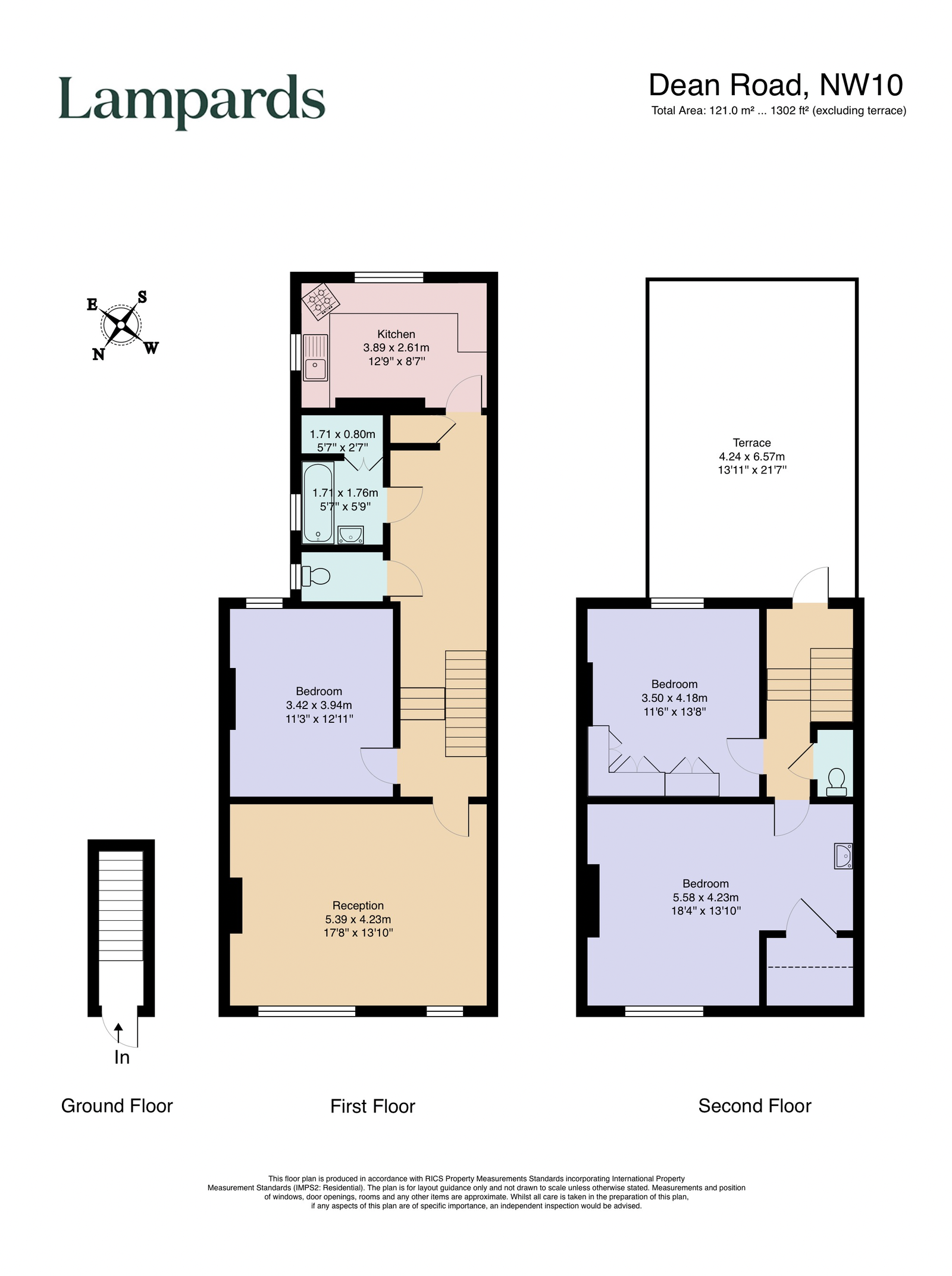 33a, Dean Road, London floorplan