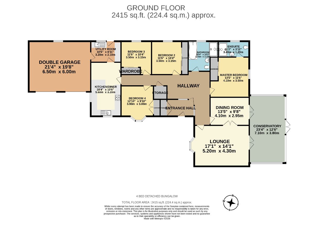 27 The Latch, Dunfermline floorplan