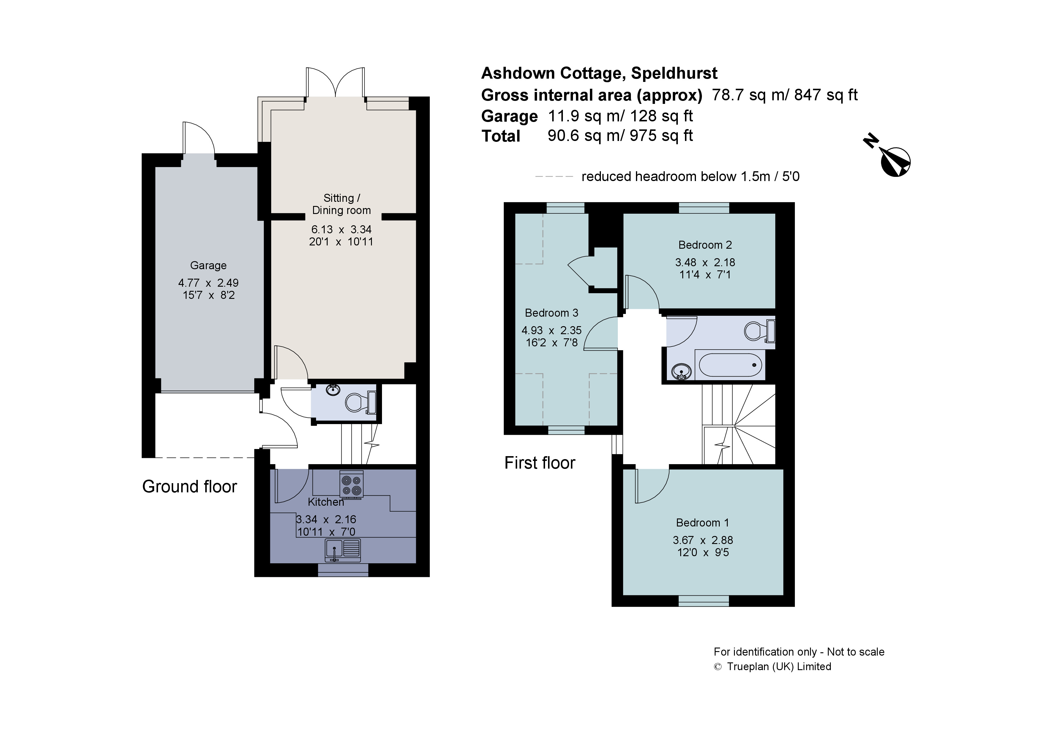Ashdown Cottage,, Barden Road, Tunbridge Wells floorplan