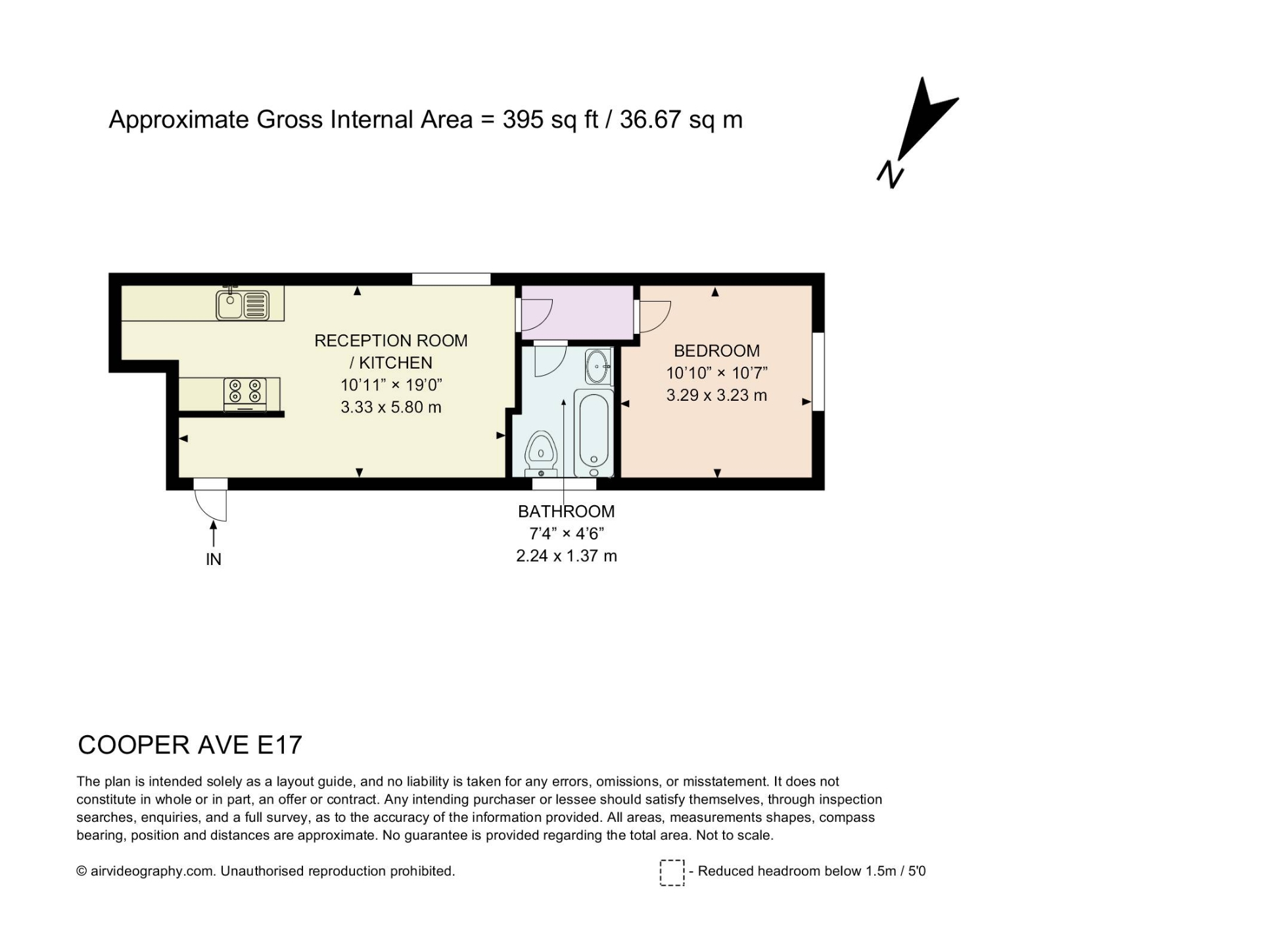 3B, Cooper Avenue, Greater London floorplan