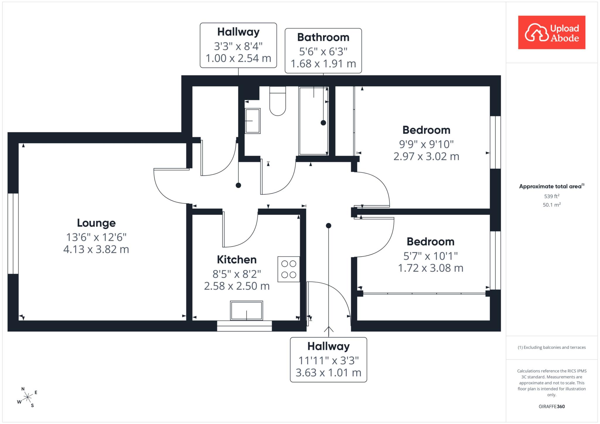 60, Taylor Avenue, Motherwell floorplan