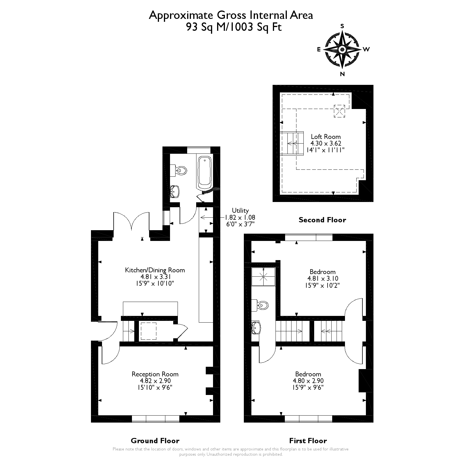 2 Bedrooms End terrace house for sale in Douglas Road, Esher KT10