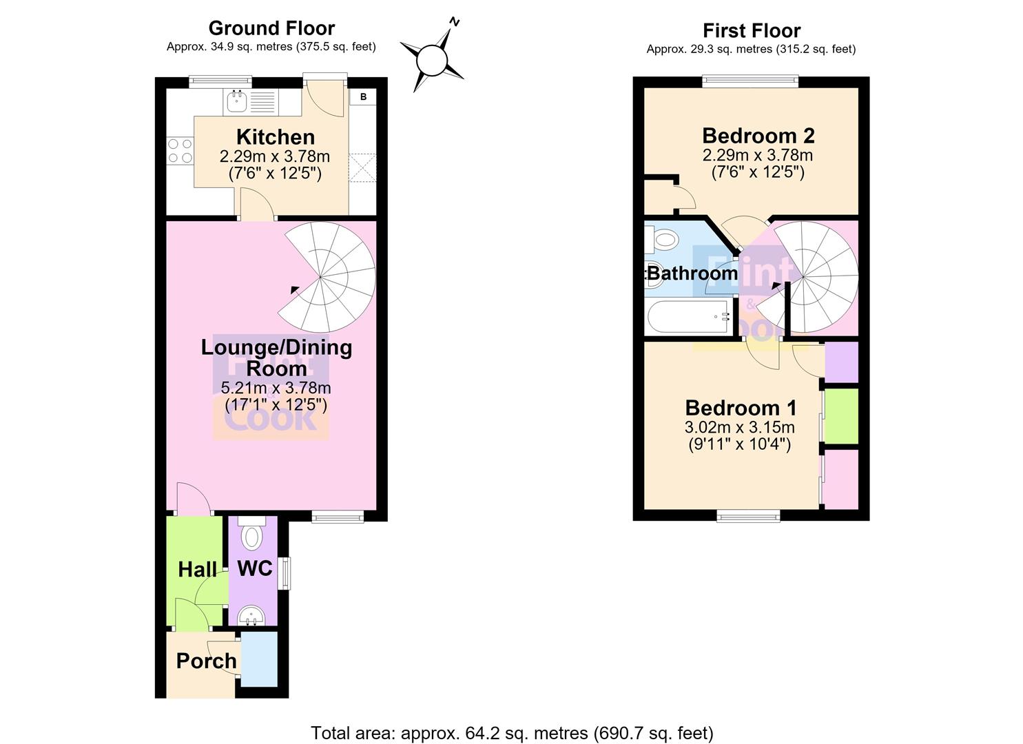 Bramley Orchards, Bromyard floorplan
