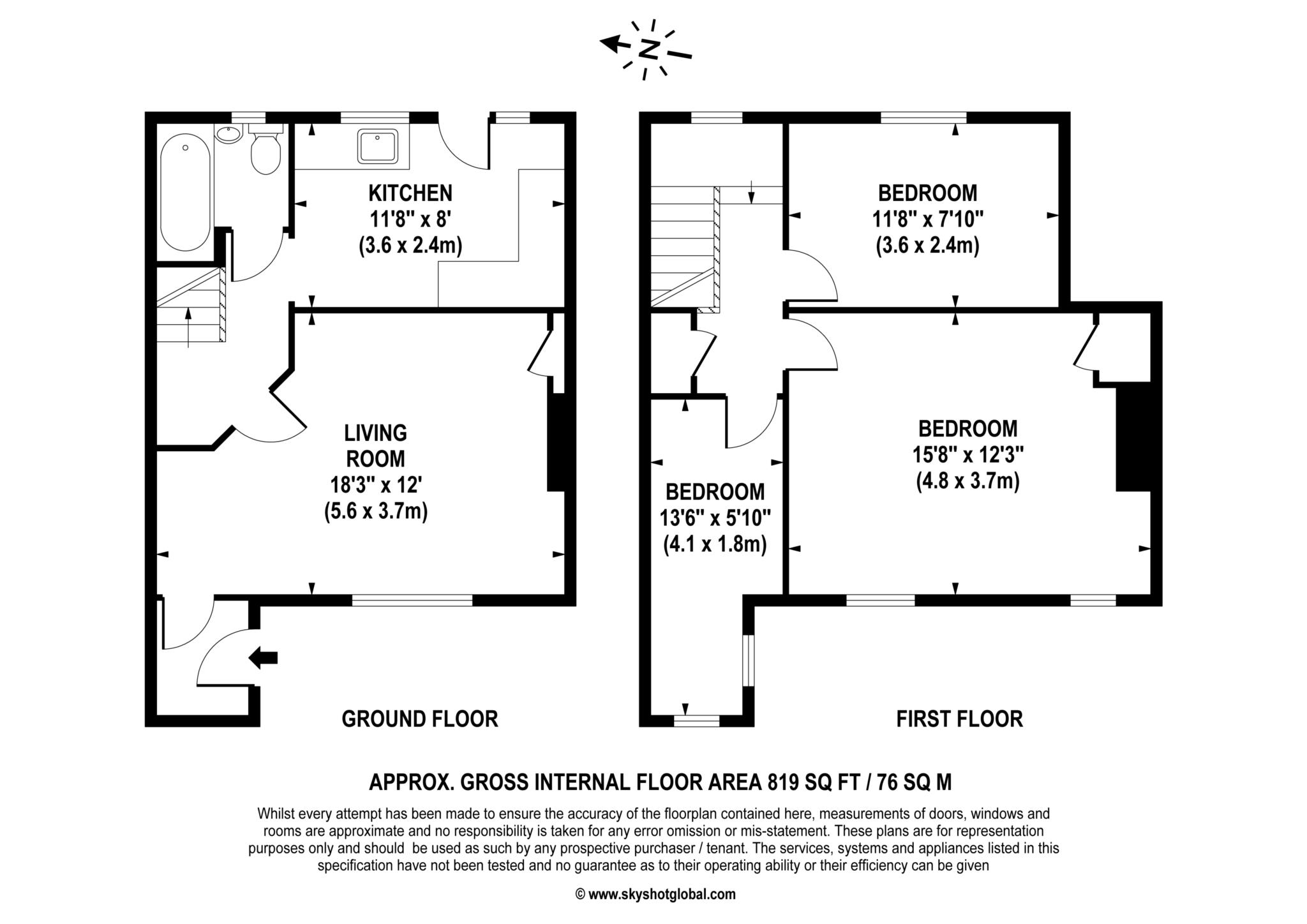 5, Robin Hood Lane, London floorplan