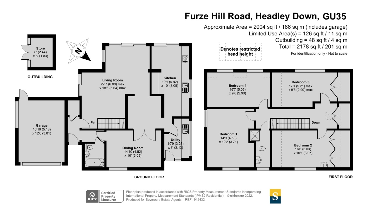 Foxes Wood, 67, Furze Hill Road, Hampshire floorplan