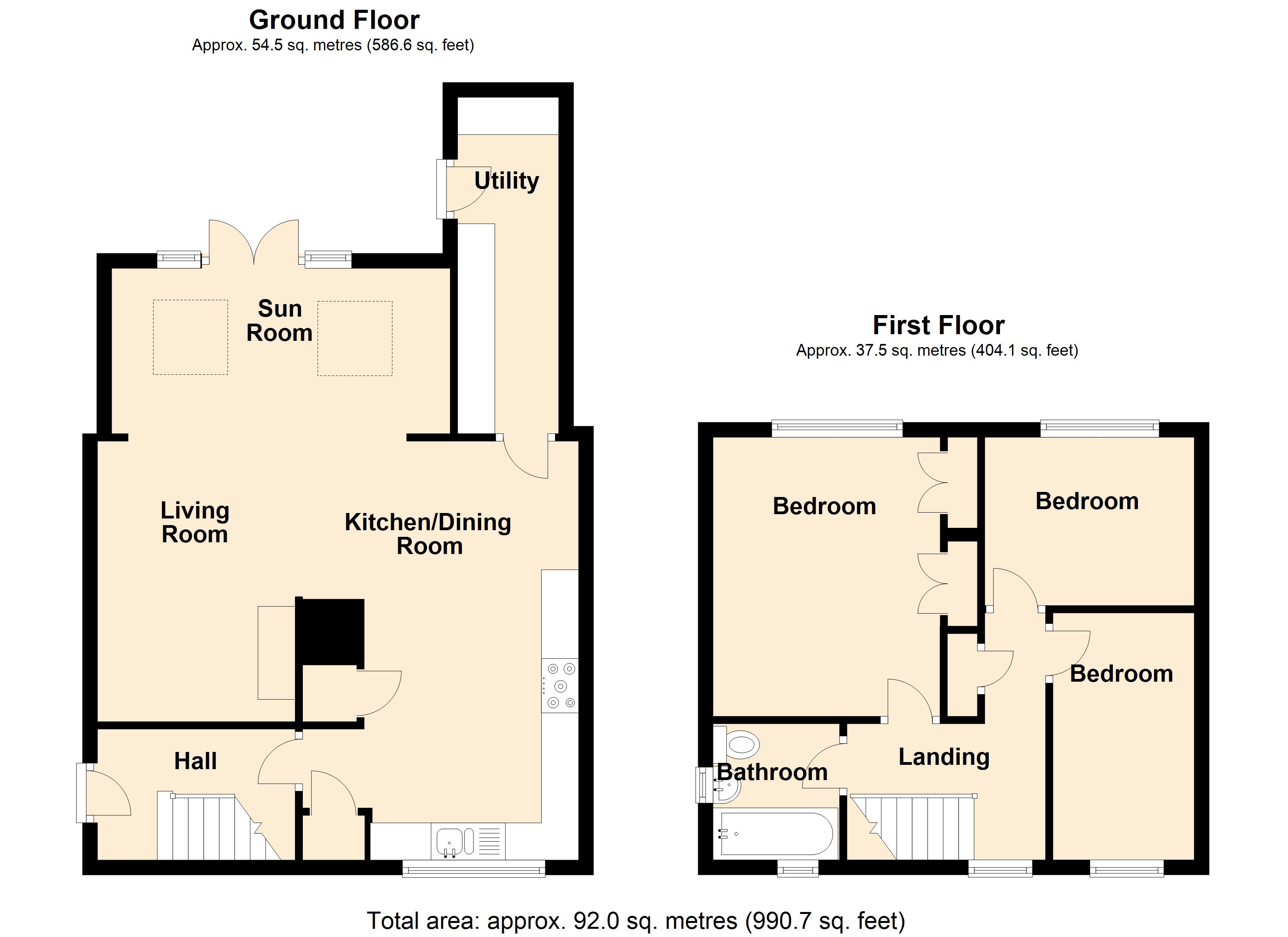 3 Bedrooms Semi-detached house for sale in Springfield Mount, Horsforth, Leeds LS18