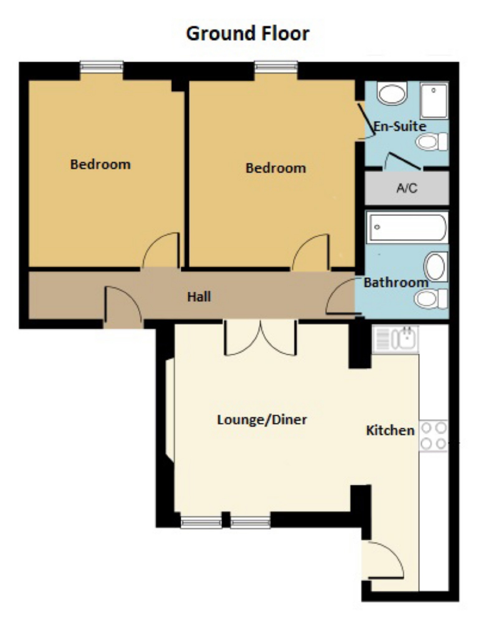 2 Bedrooms Flat for sale in Upper Kewstoke Road, Weston-Super-Mare BS23