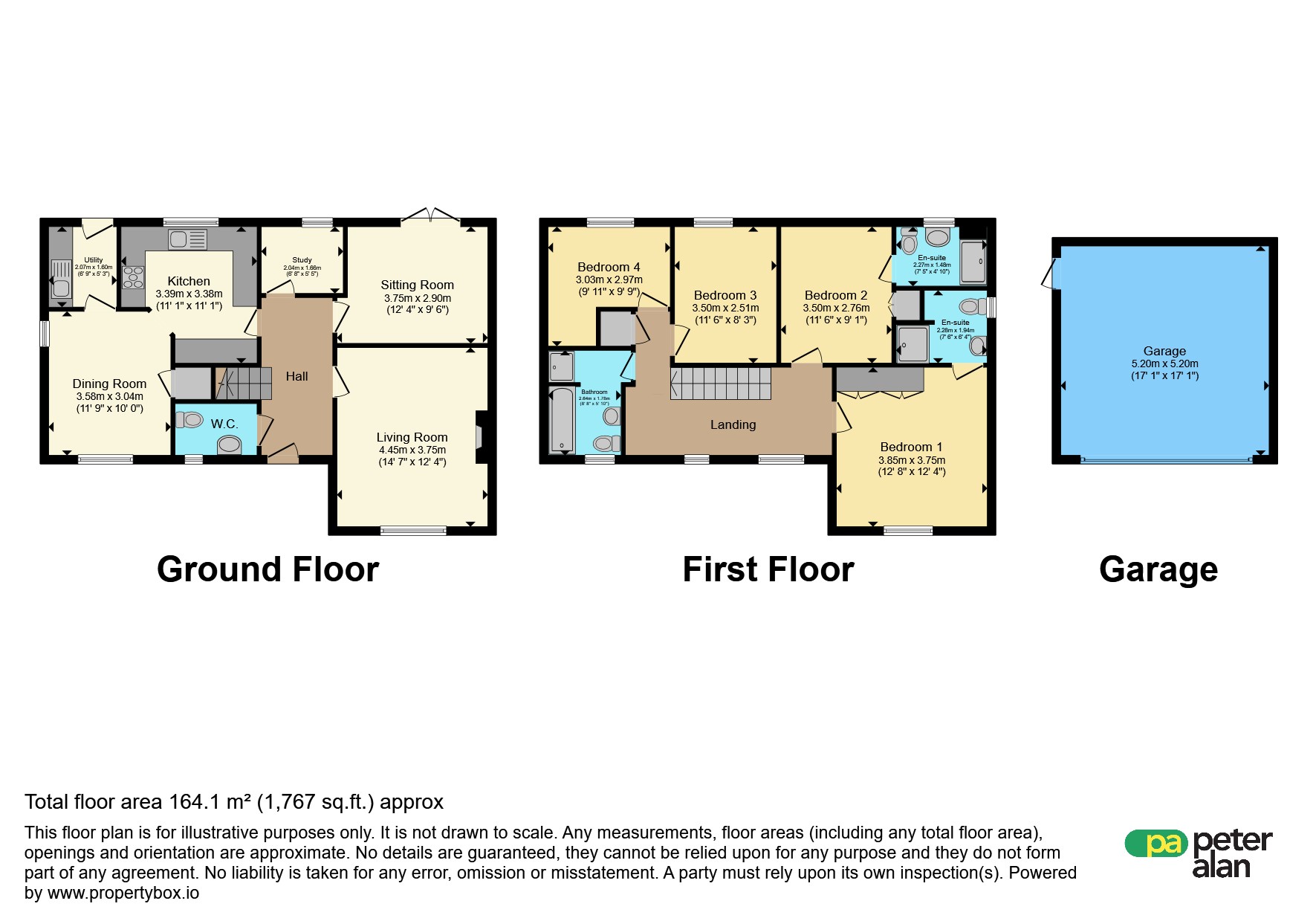 3, Clos Gelli Dawel, Merthyr Tydfil floorplan