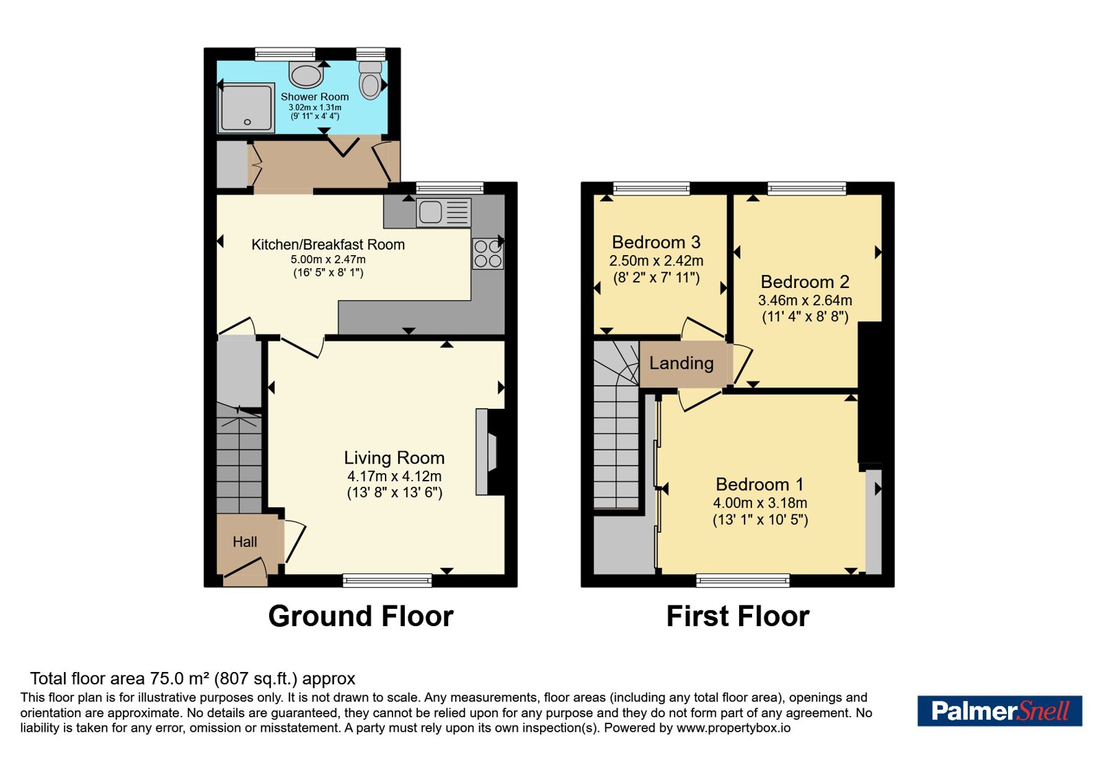 7 St. James Terrace,, Hardington Moor, Somerset floorplan