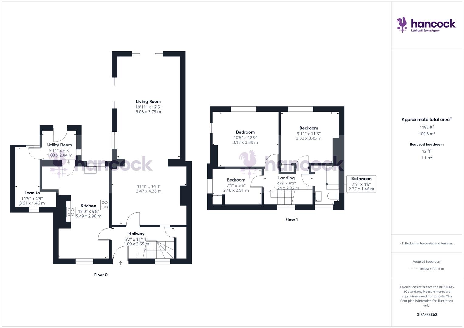 3, Lye Lane, Chichester floorplan