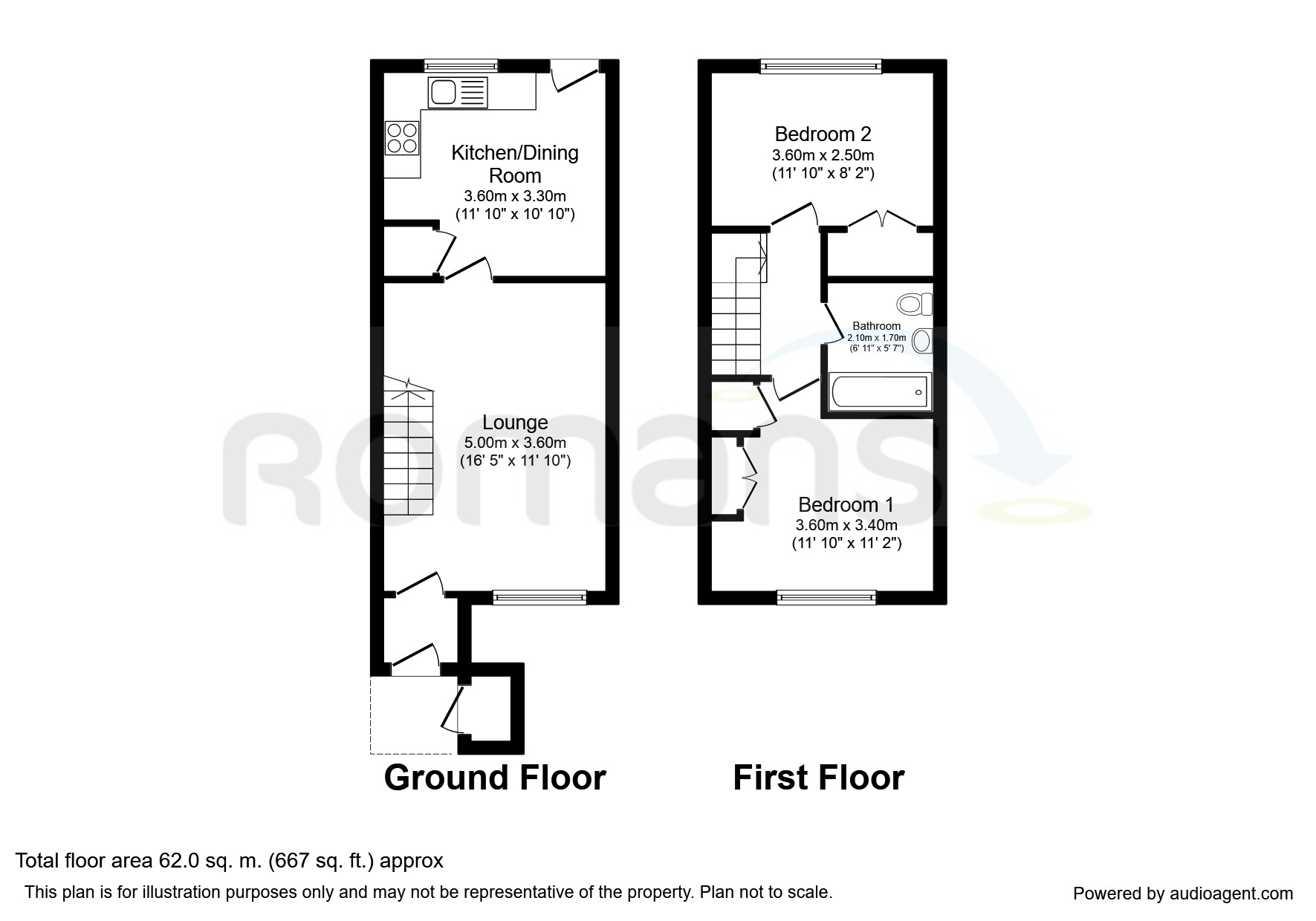 134, Broad Hinton, Reading floorplan