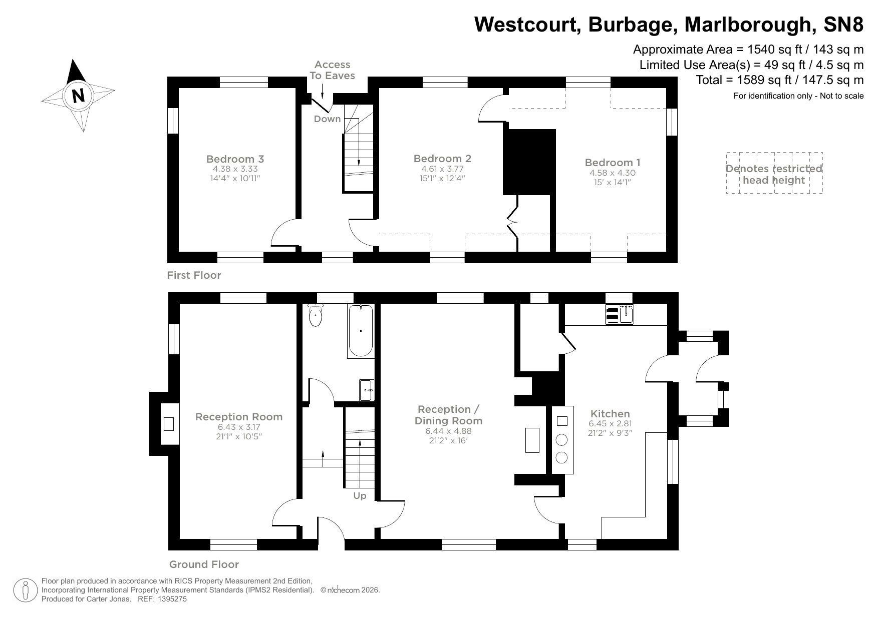 Folly Cottage,, Westcourt, Marlborough floorplan