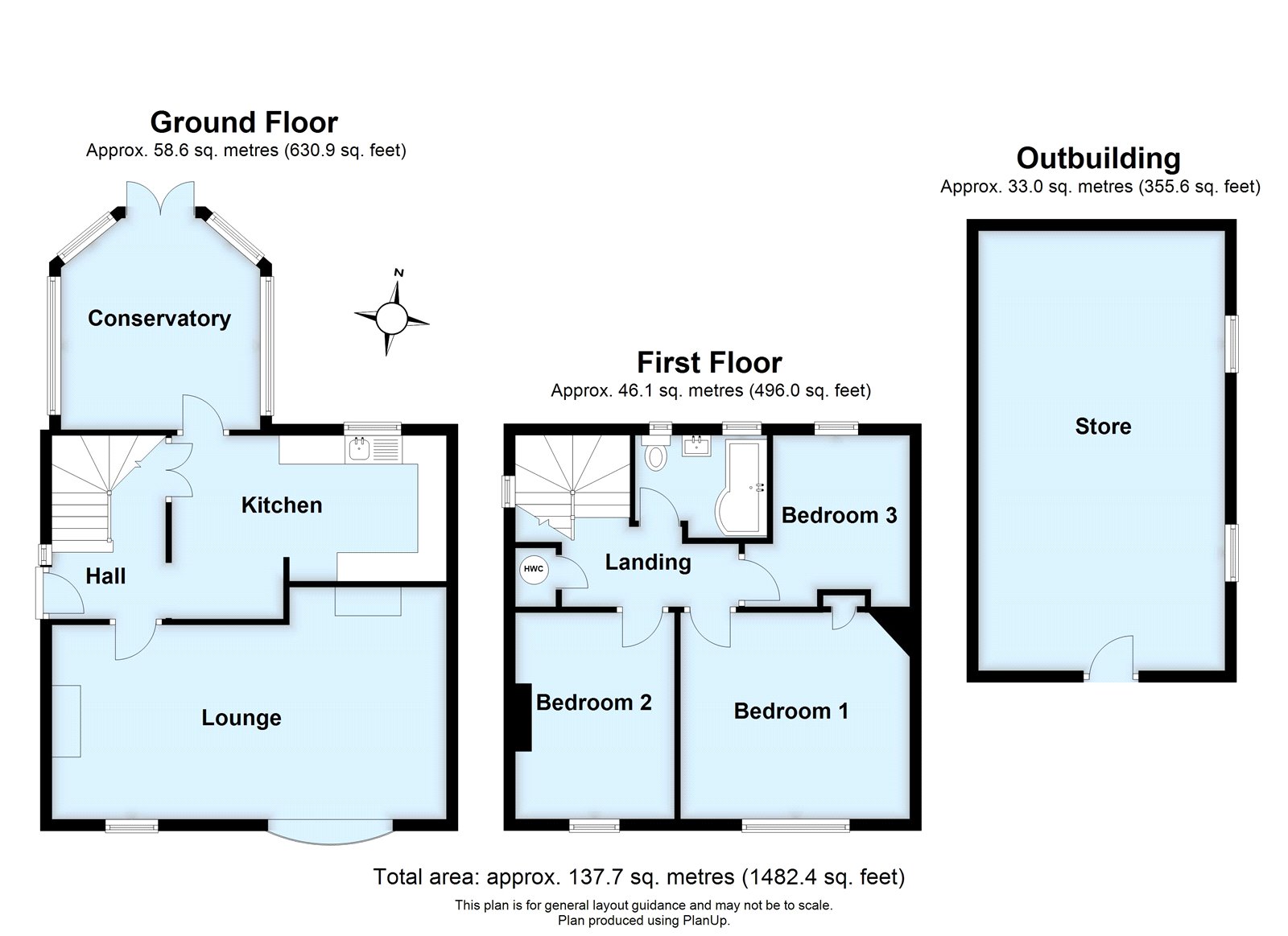 41, Prince John Road, London floorplan
