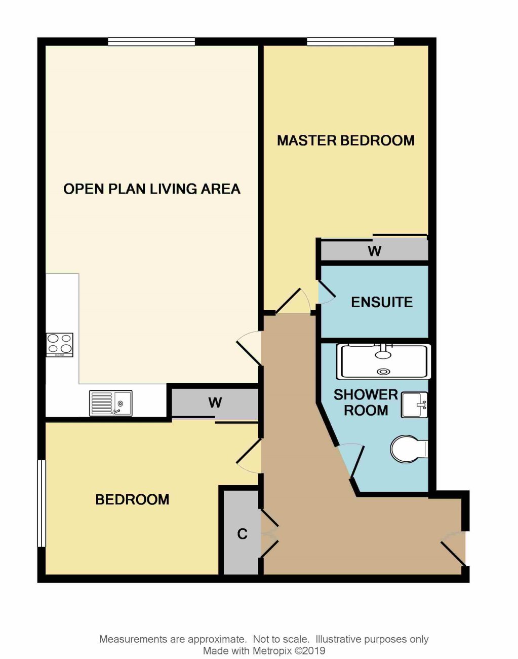 2 Bedrooms Flat to rent in Moir Street, Glasgow G1