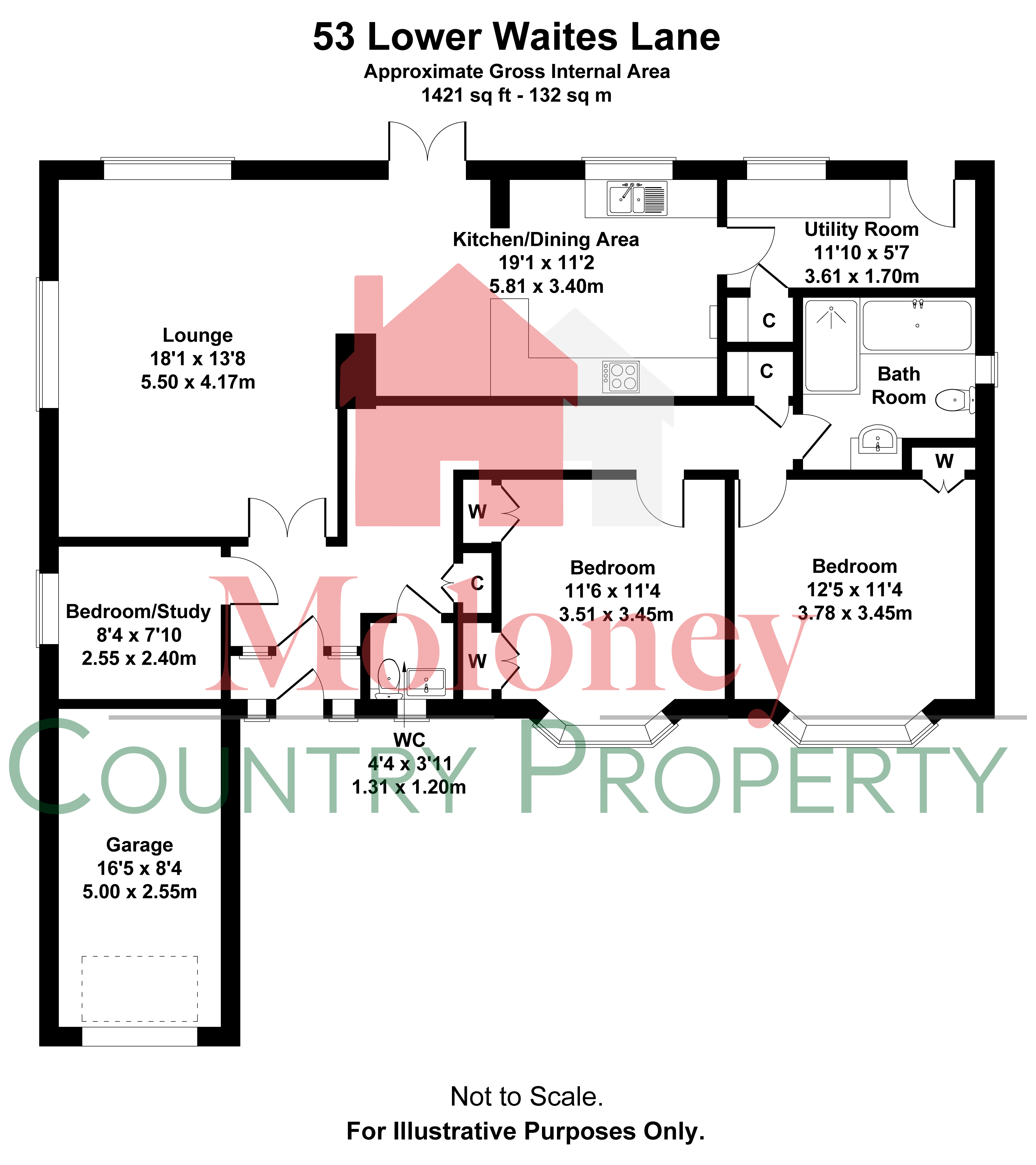 53, Lower Waites Lane, Nr. Hastings floorplan