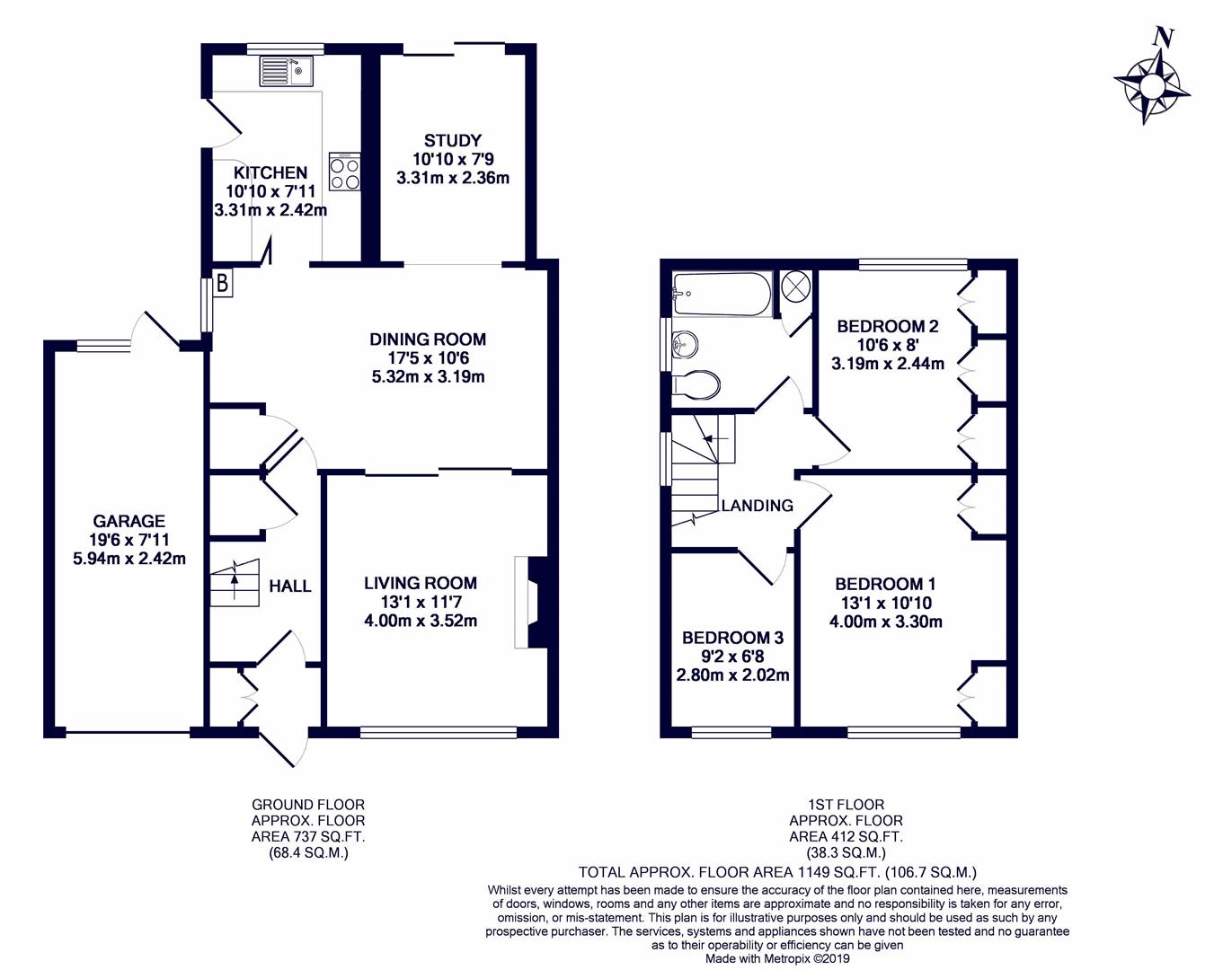 3 Bedrooms Semi-detached house for sale in Glebe Avenue, Ickenham UB10