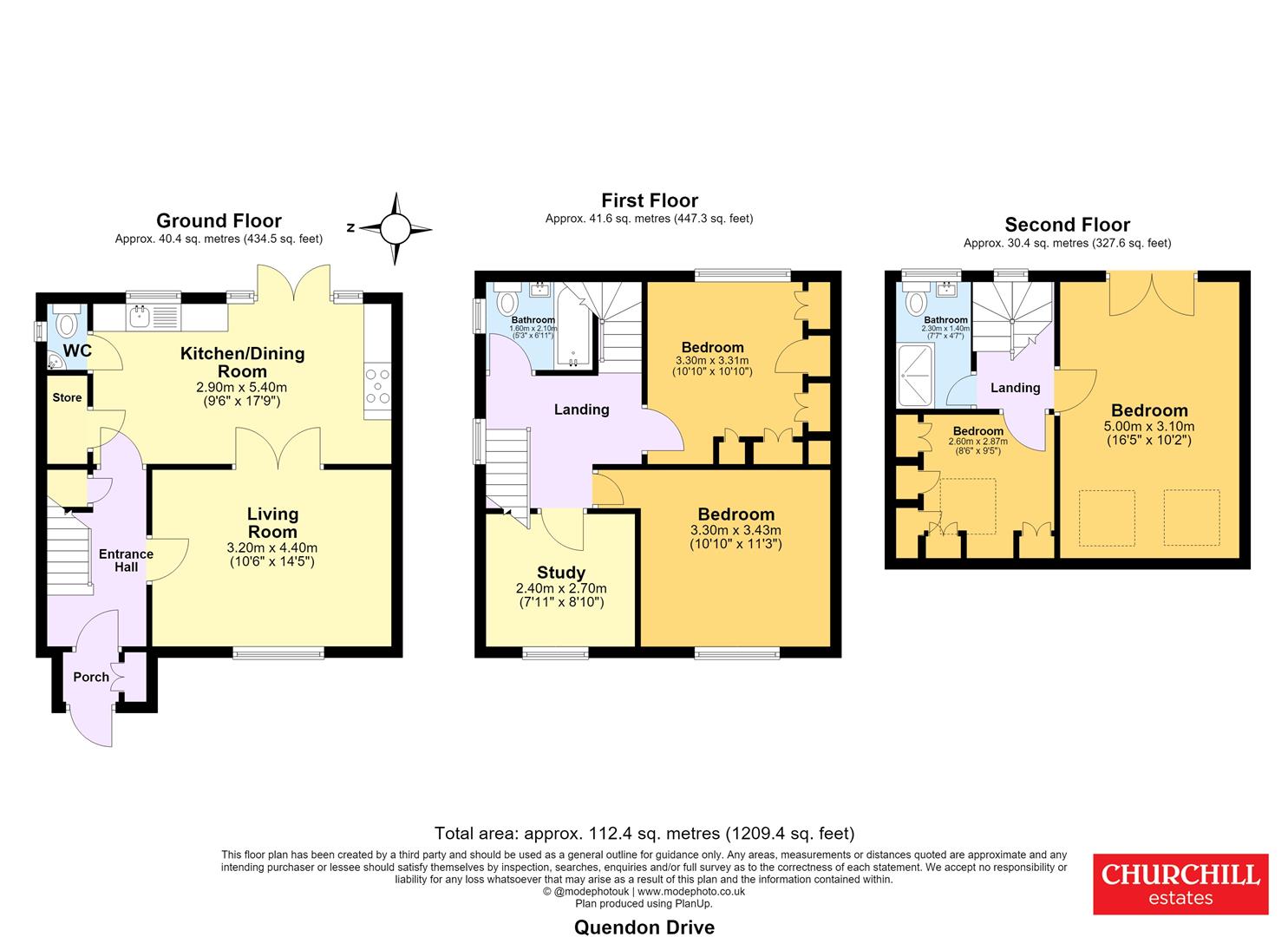 4, Quendon Drive, Waltham Abbey floorplan
