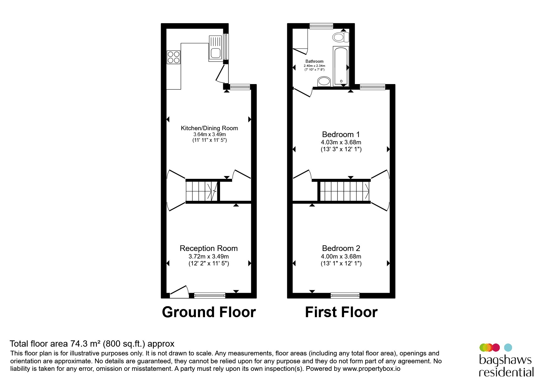44, Crosby Street, Derby floorplan