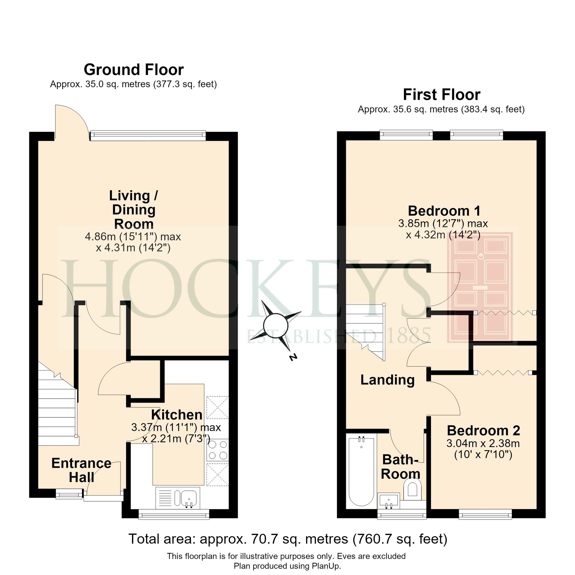 17 Gainsborough Close, Cambridge floorplan