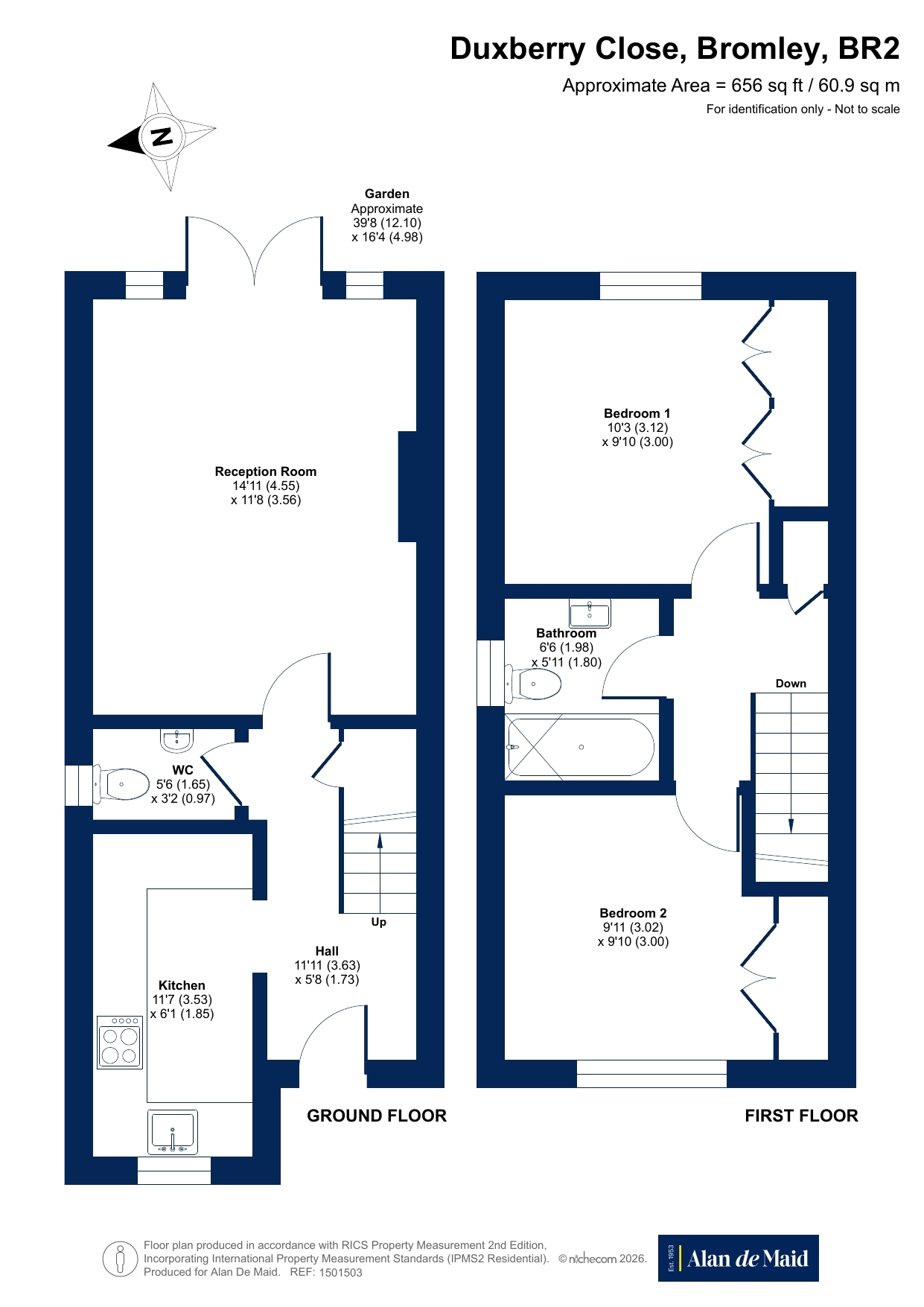 6, Duxberry Close, Bromley floorplan