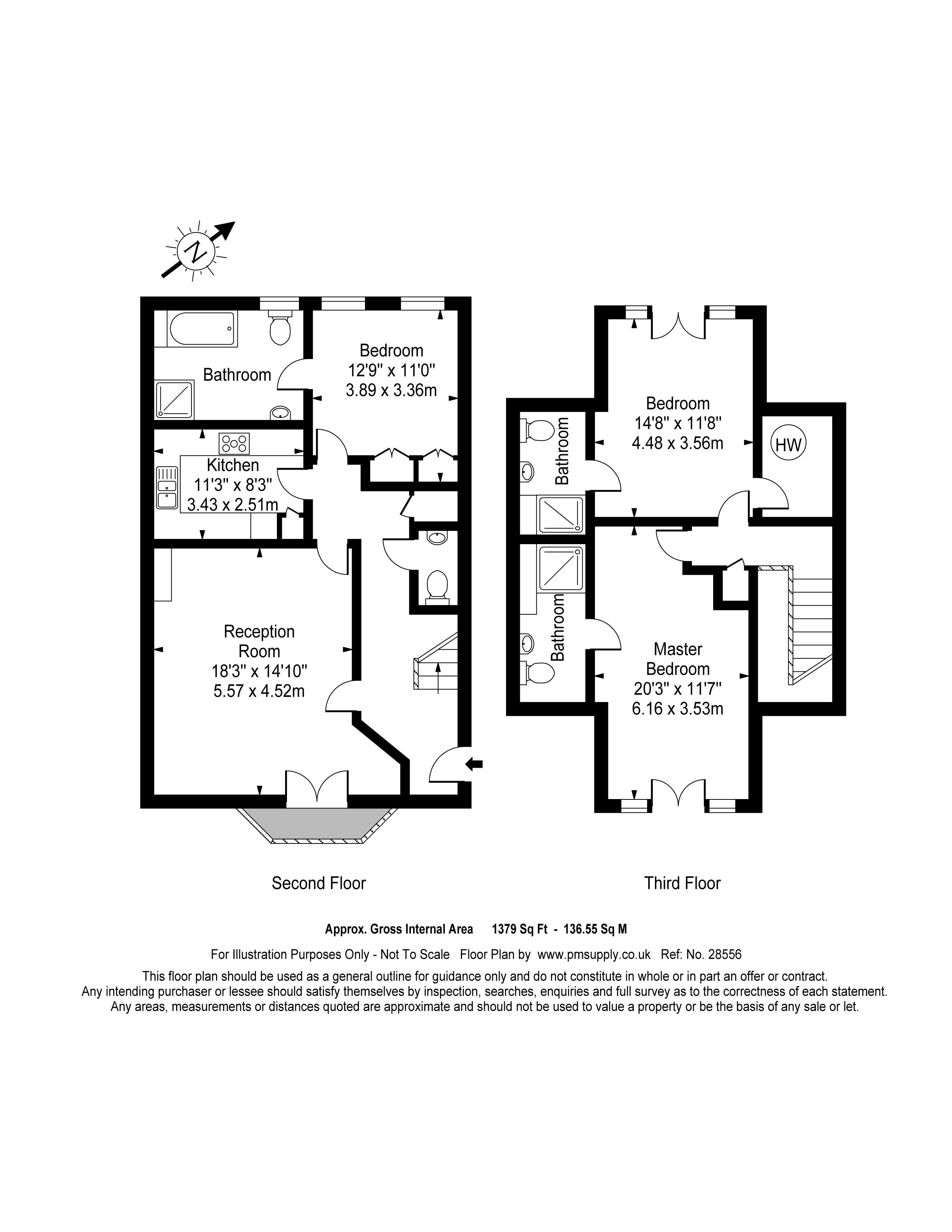 14, Viceroy Court, Northwood floorplan
