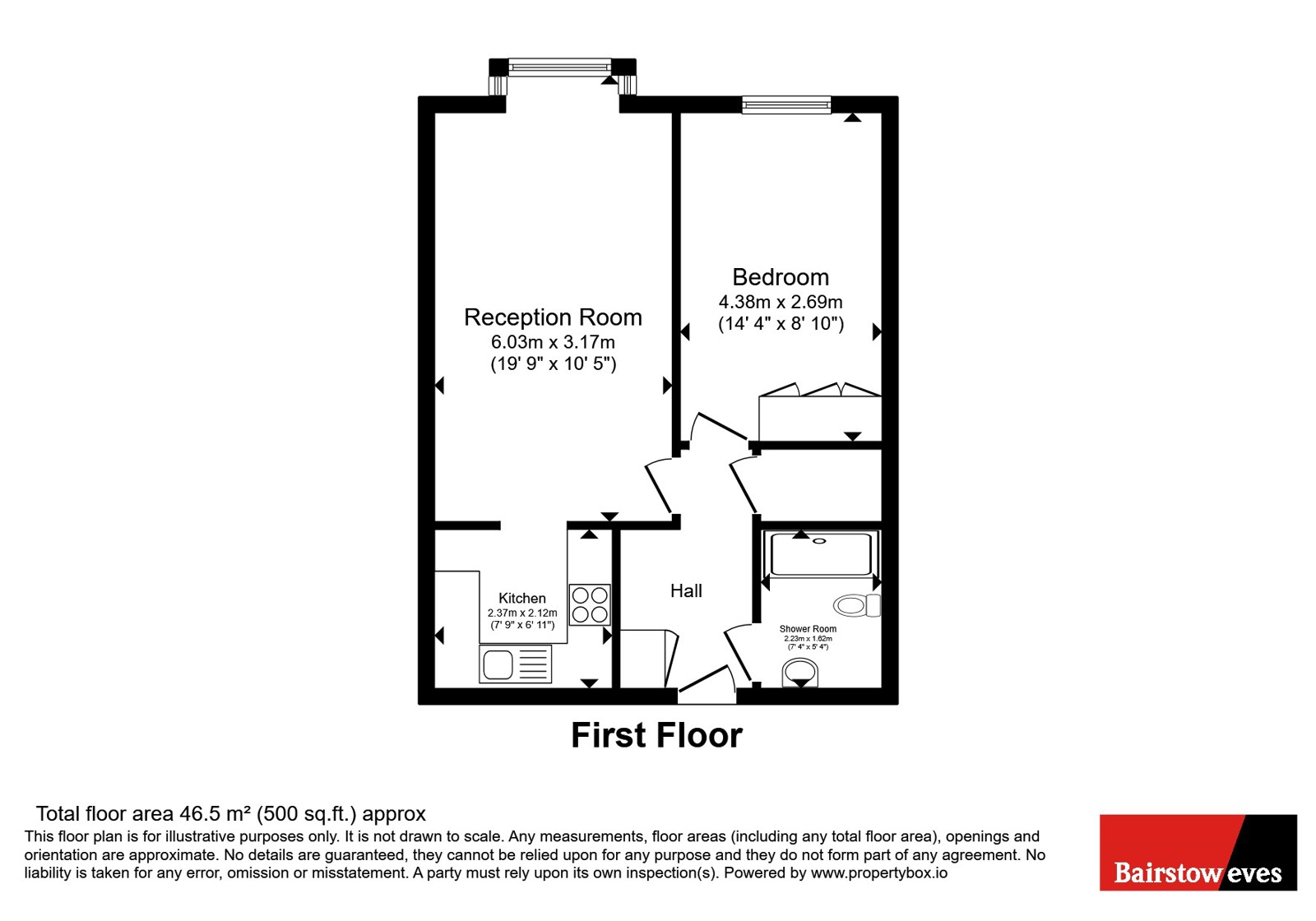 Barkers Court, Kent floorplan