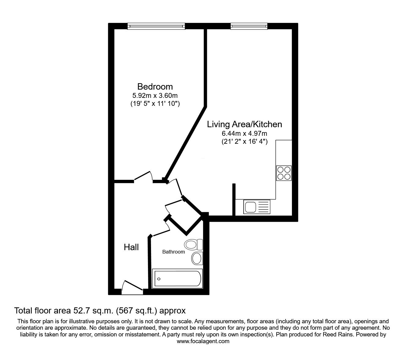 0.18, 57, Dale Street, Manchester floorplan