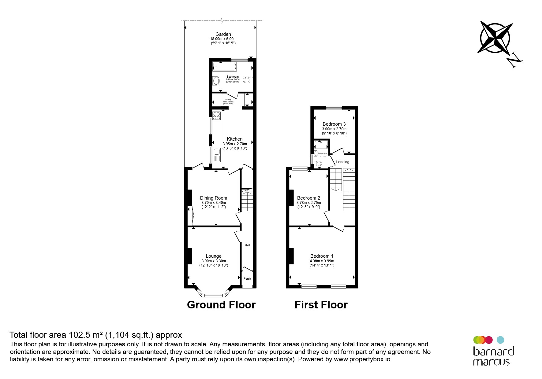 210, Davidson Road, Croydon floorplan