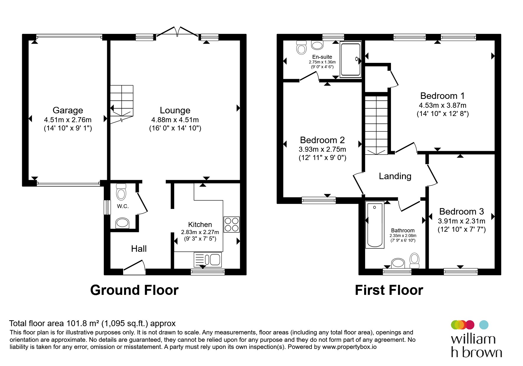 23, Sayers Crescent, Wisbech floorplan