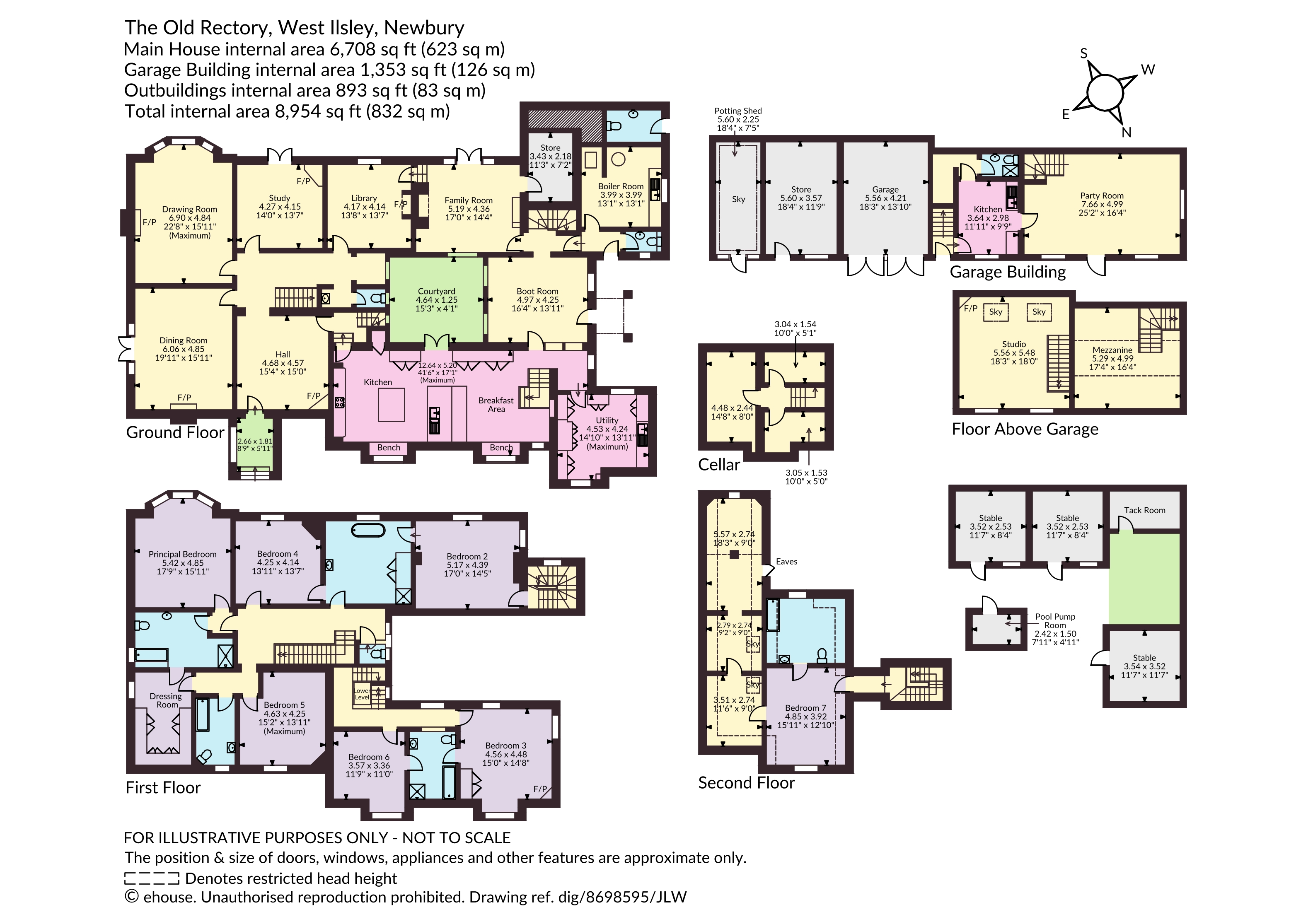 The Old Rectory,, Main Street, Newbury floorplan