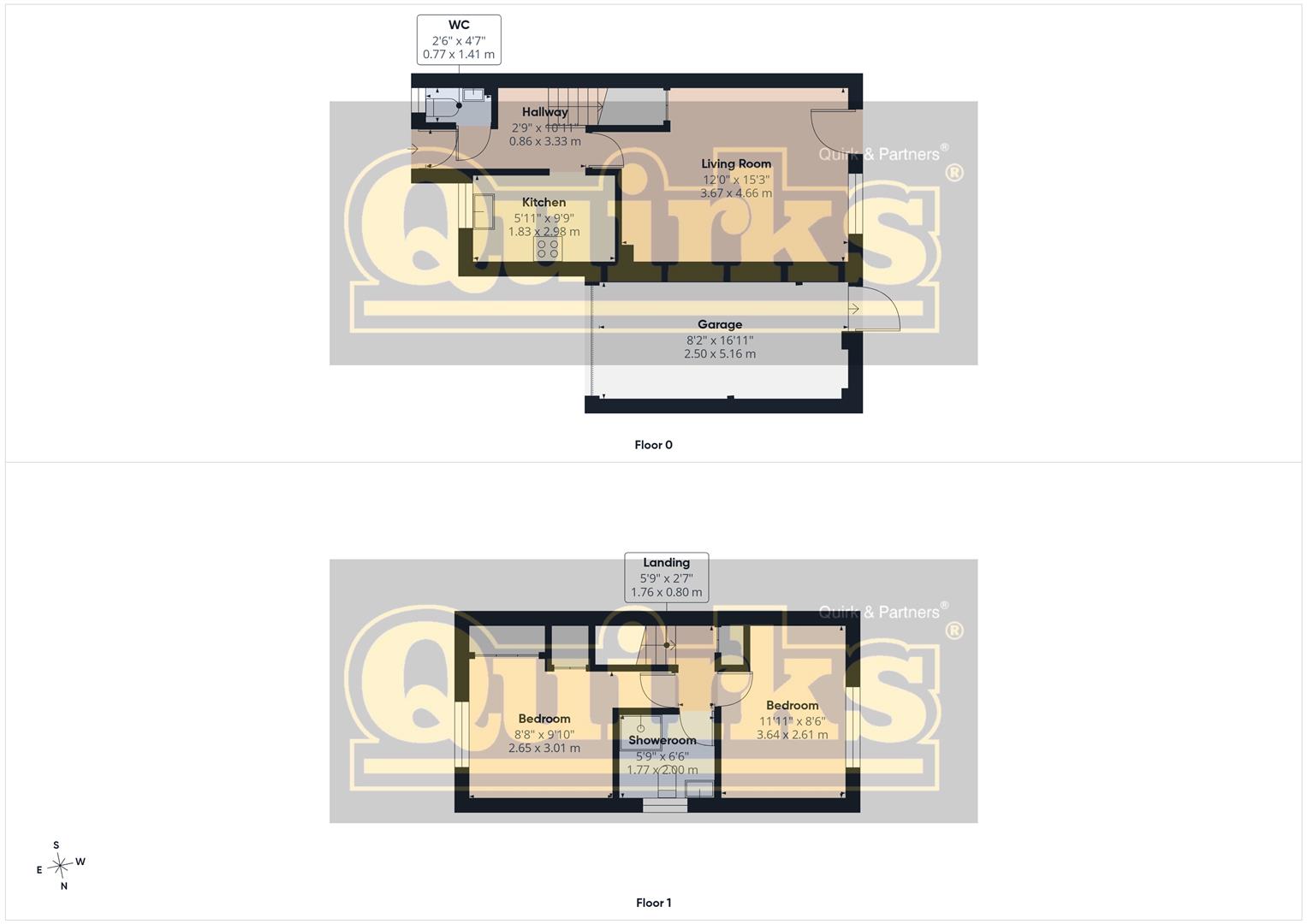 6, Rose Close, Wickford floorplan