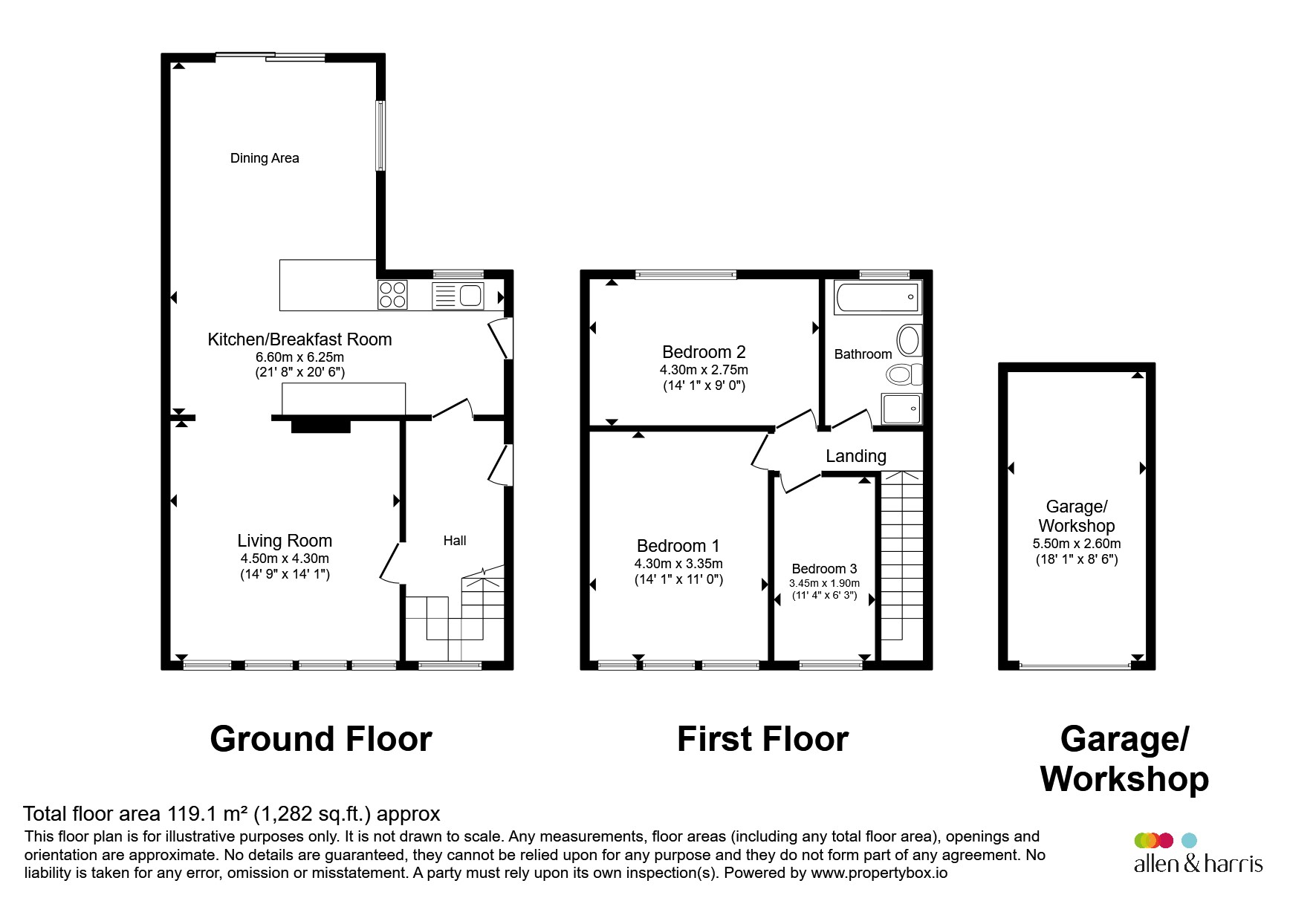 7, Murch Crescent, Dinas Powys floorplan