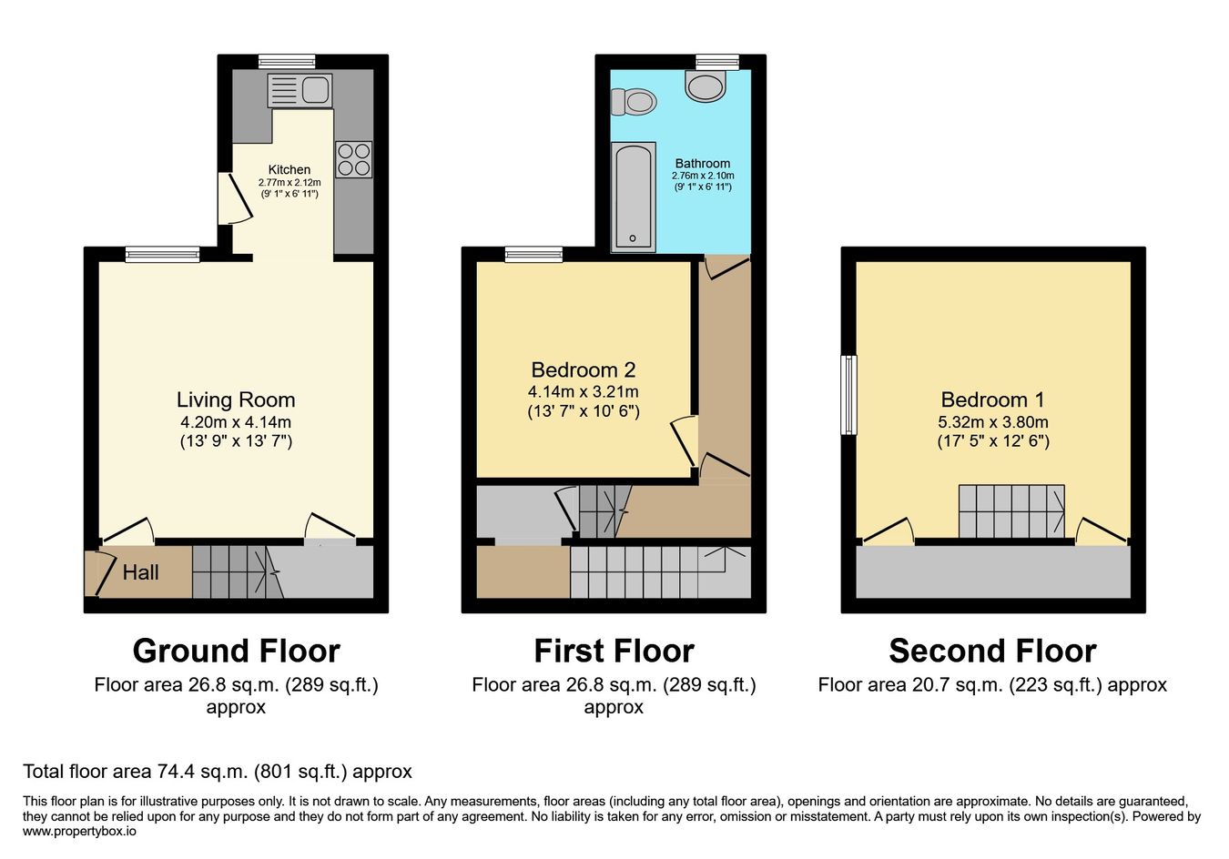 38, Hole House Lane, Sheffield floorplan
