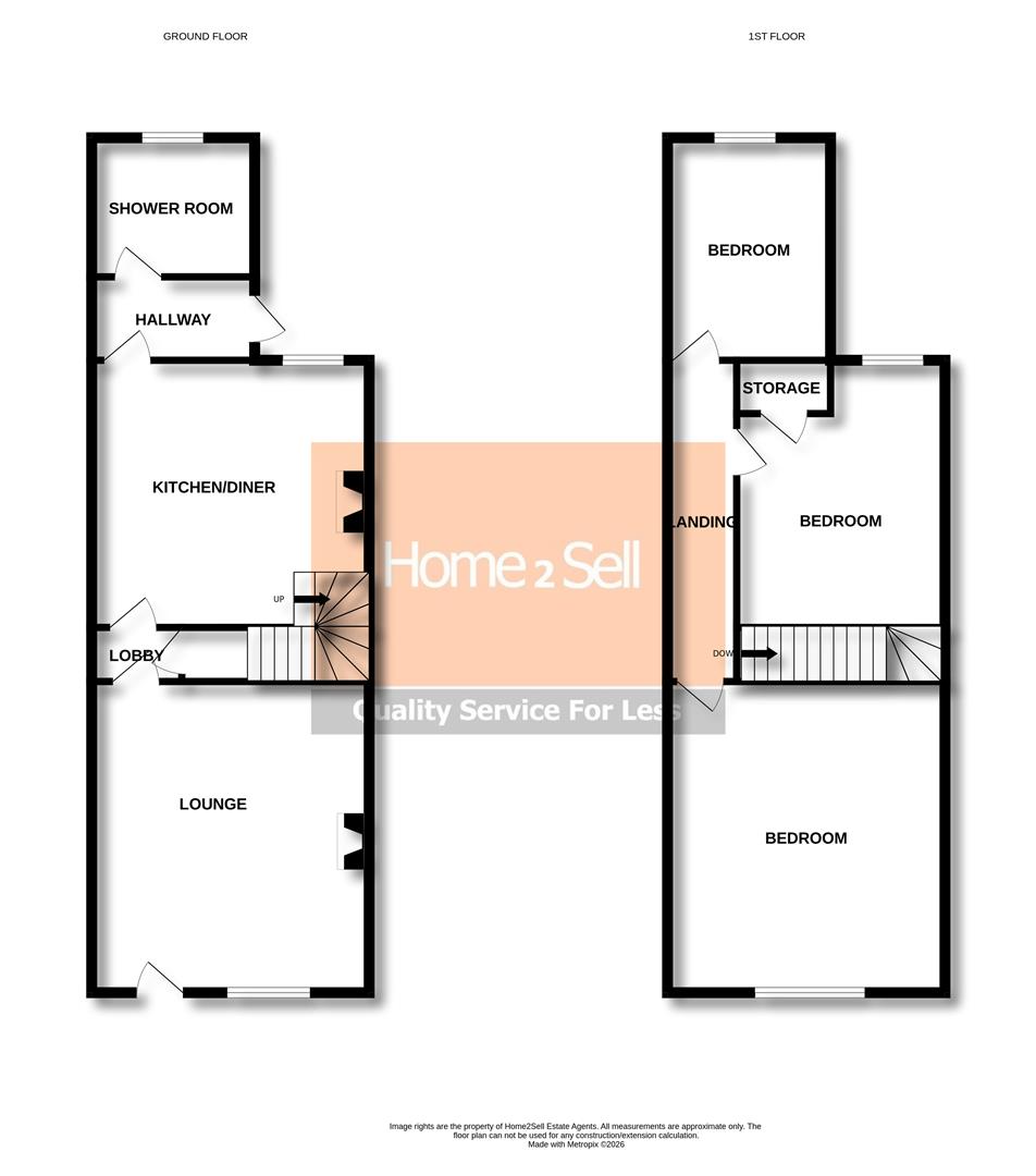 5, Tamworth Terrace, Belper floorplan