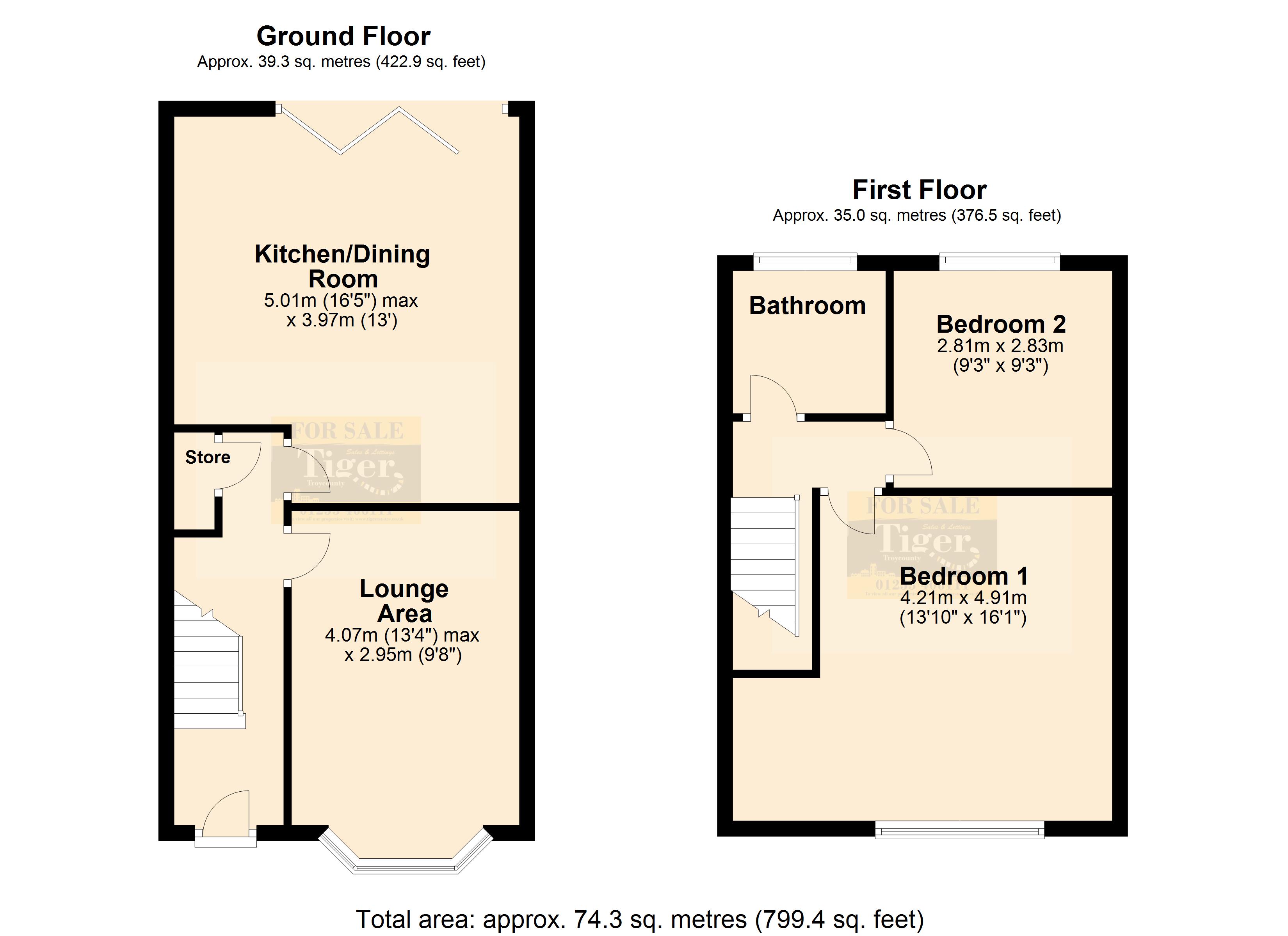 Endsleigh Gardens, Blackpool FY4, 2 bedroom terraced house for sale
