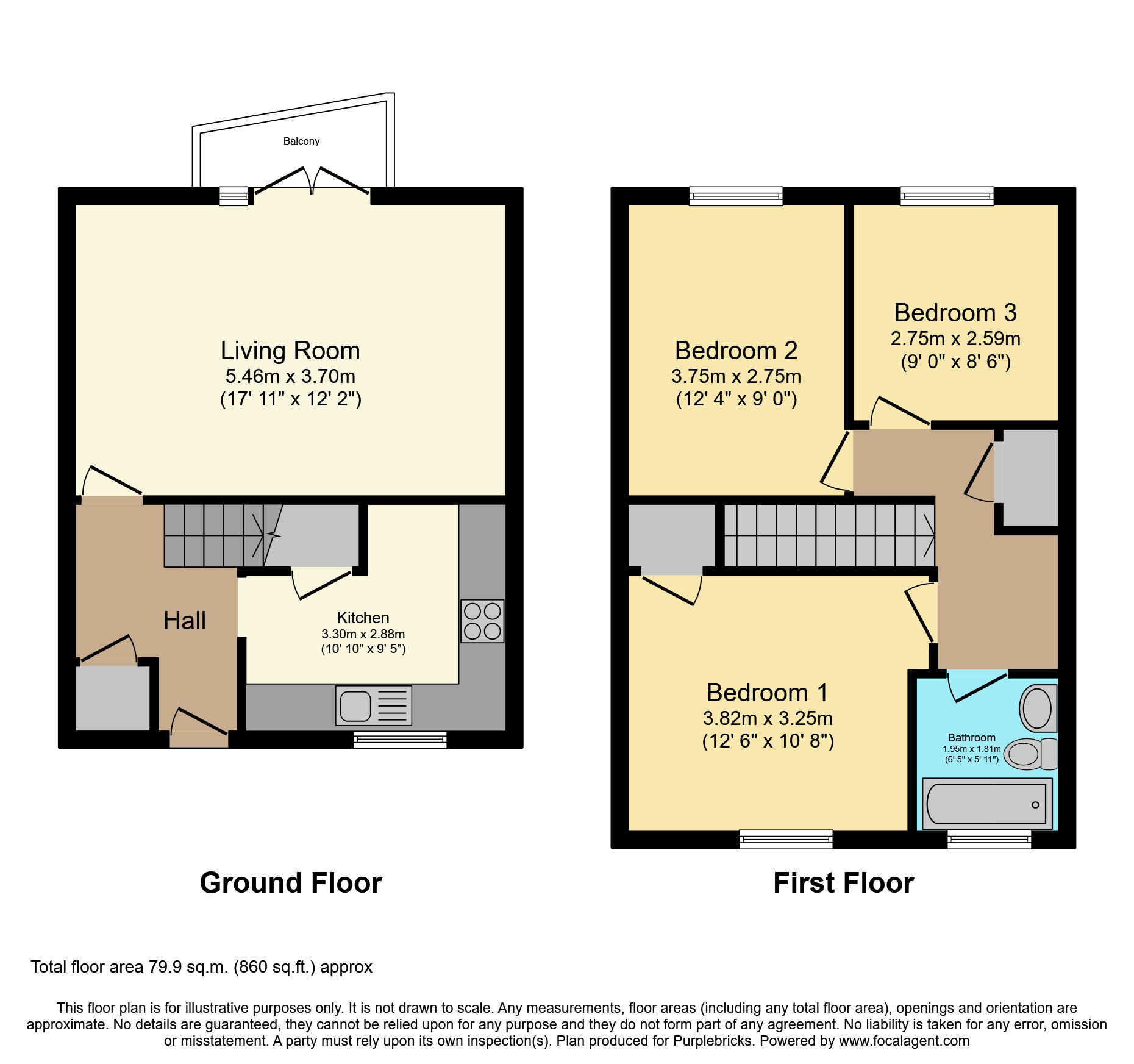 Barr Place, Paisley PA1, 3 bedroom flat for sale 61849709 PrimeLocation