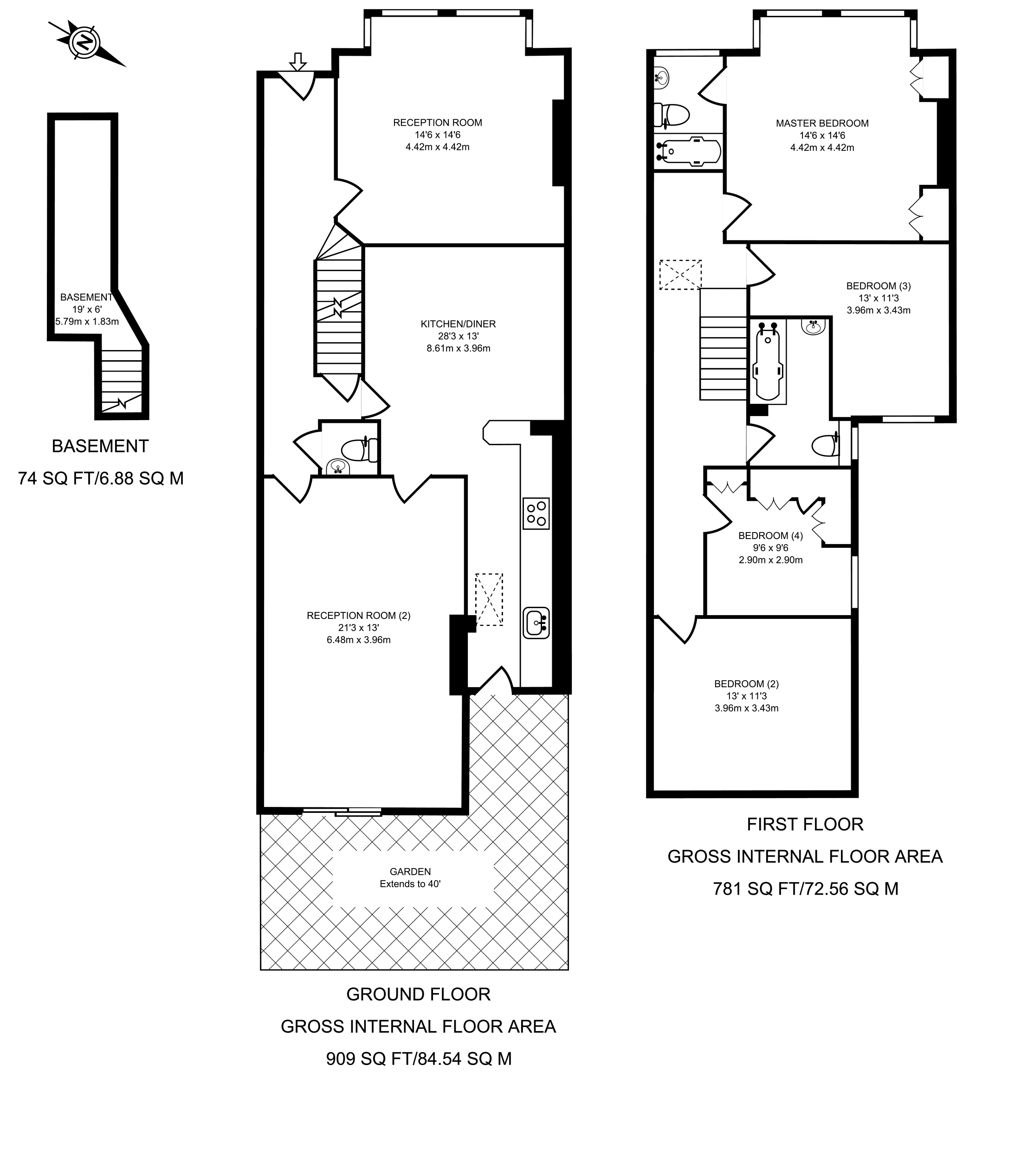 4 Bedrooms  for sale in Colney Hatch Lane, Muswell Hill N10