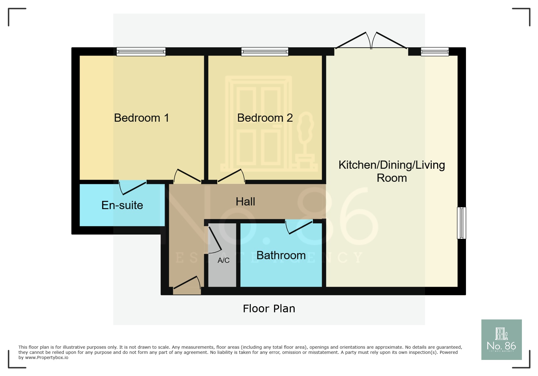 14, Clayton Drive, Swansea floorplan
