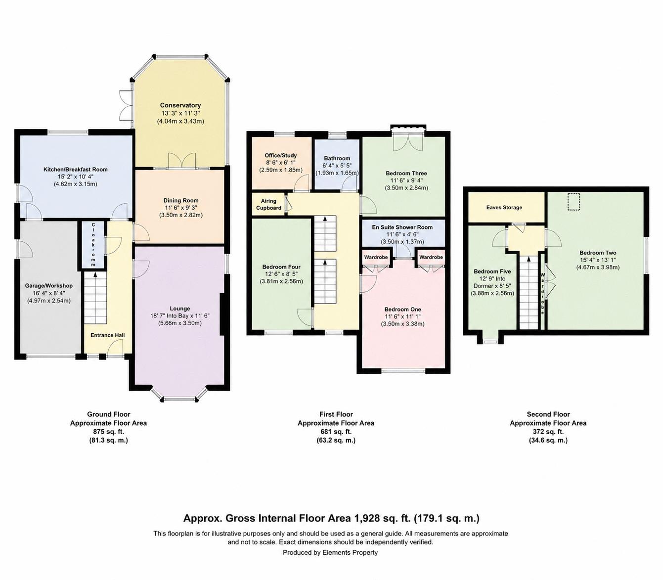 24, Portchester Heights, Fareham floorplan
