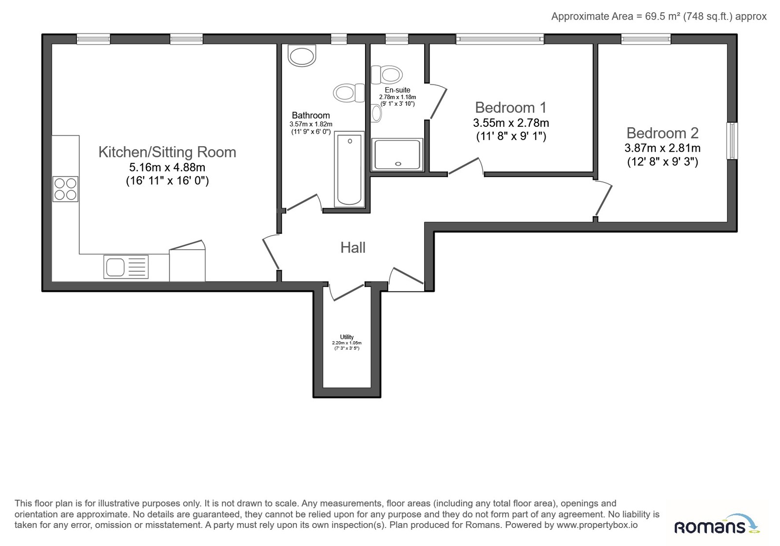 36, The Braccans, Bracknell floorplan
