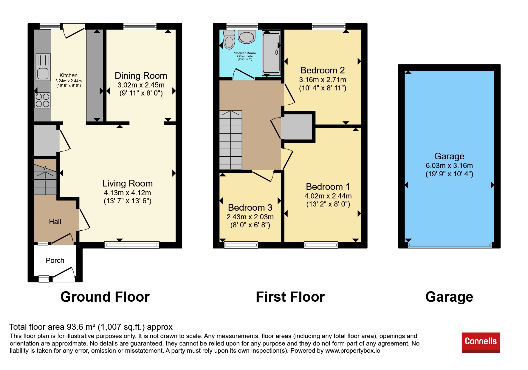 34, Fosse Green, Dorchester floorplan