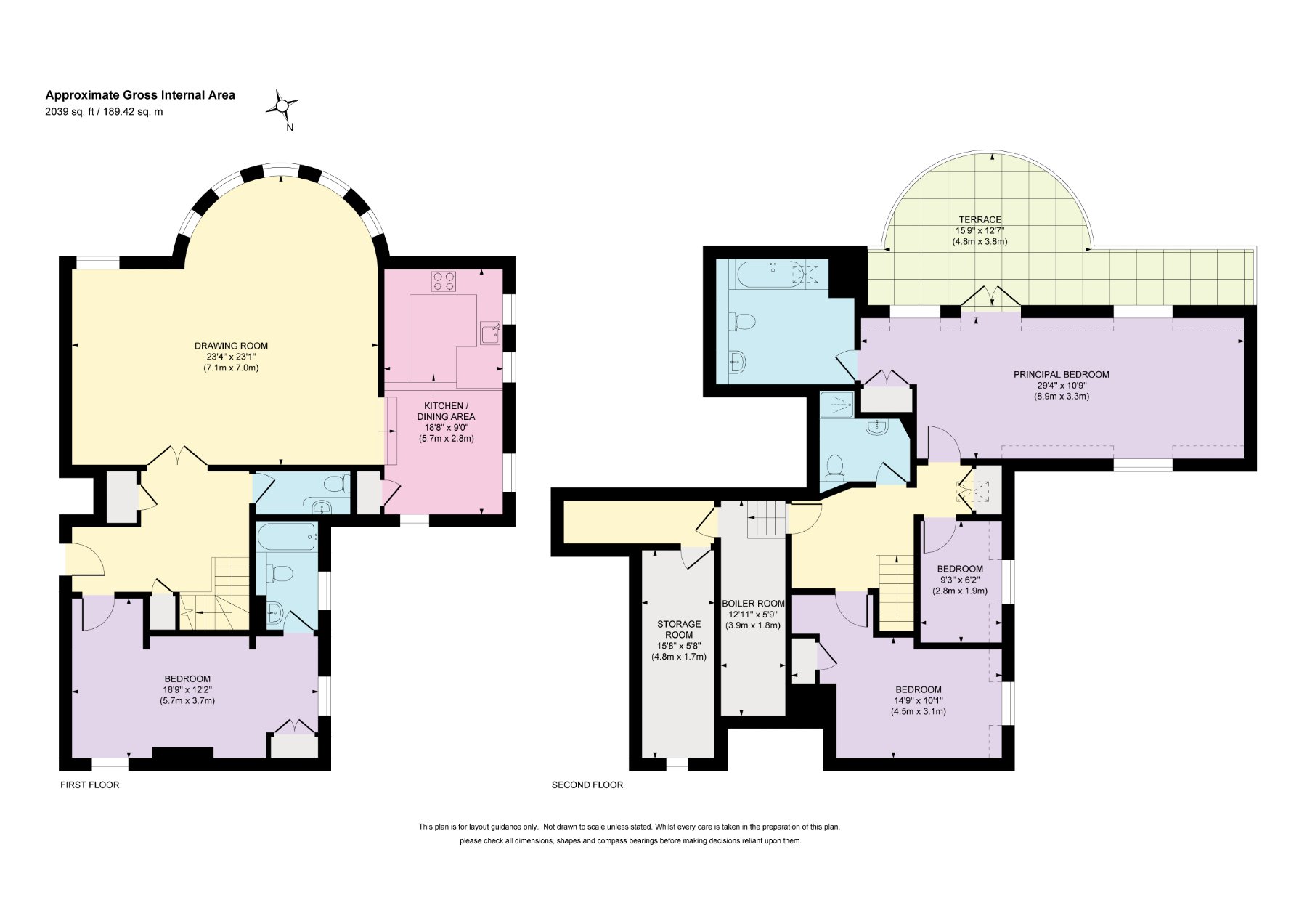 Flat 5, Busbridge Hall,, Home Farm Road, Surrey floorplan