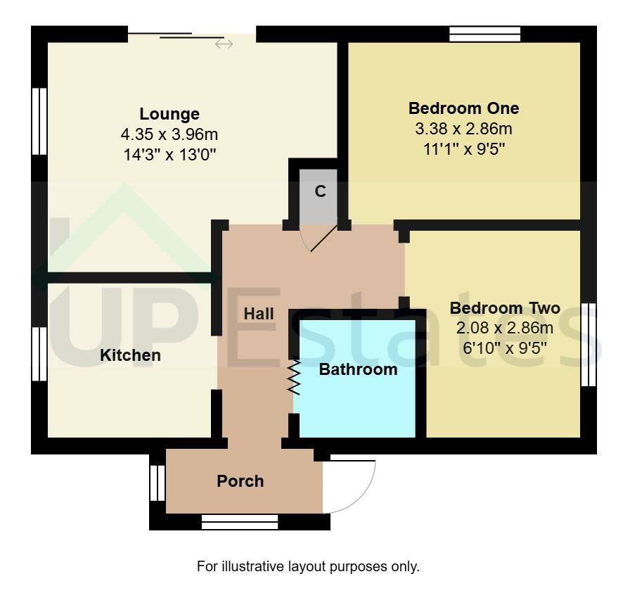 90, Mill Farm Park, Bedworth floorplan