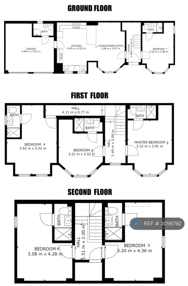A Skipworth Street, Min From University Of Leicester, Leicester floorplan