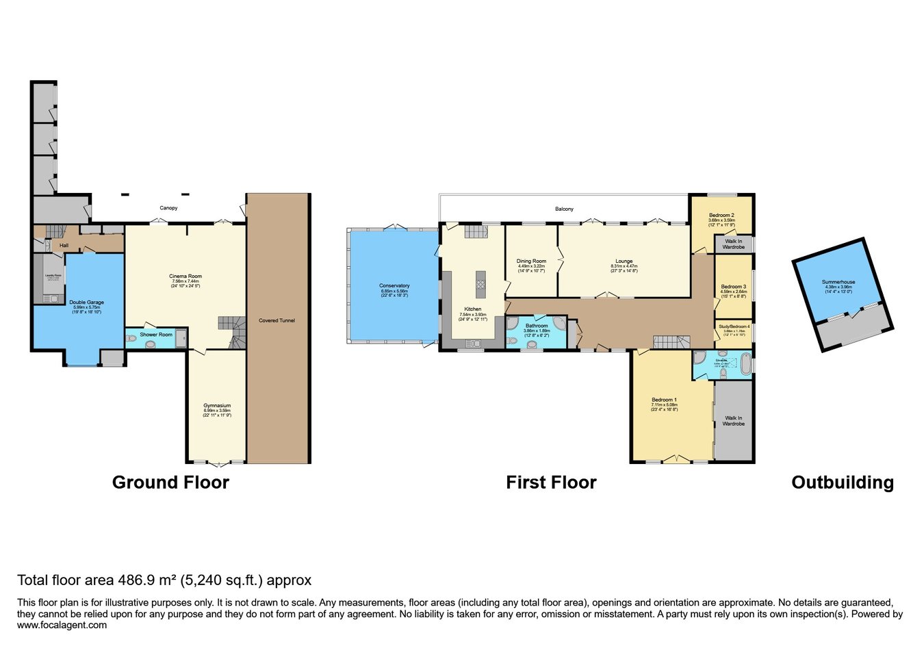 The Coppins, Old Mold Road, Gwersyllt, Wrexham floorplan