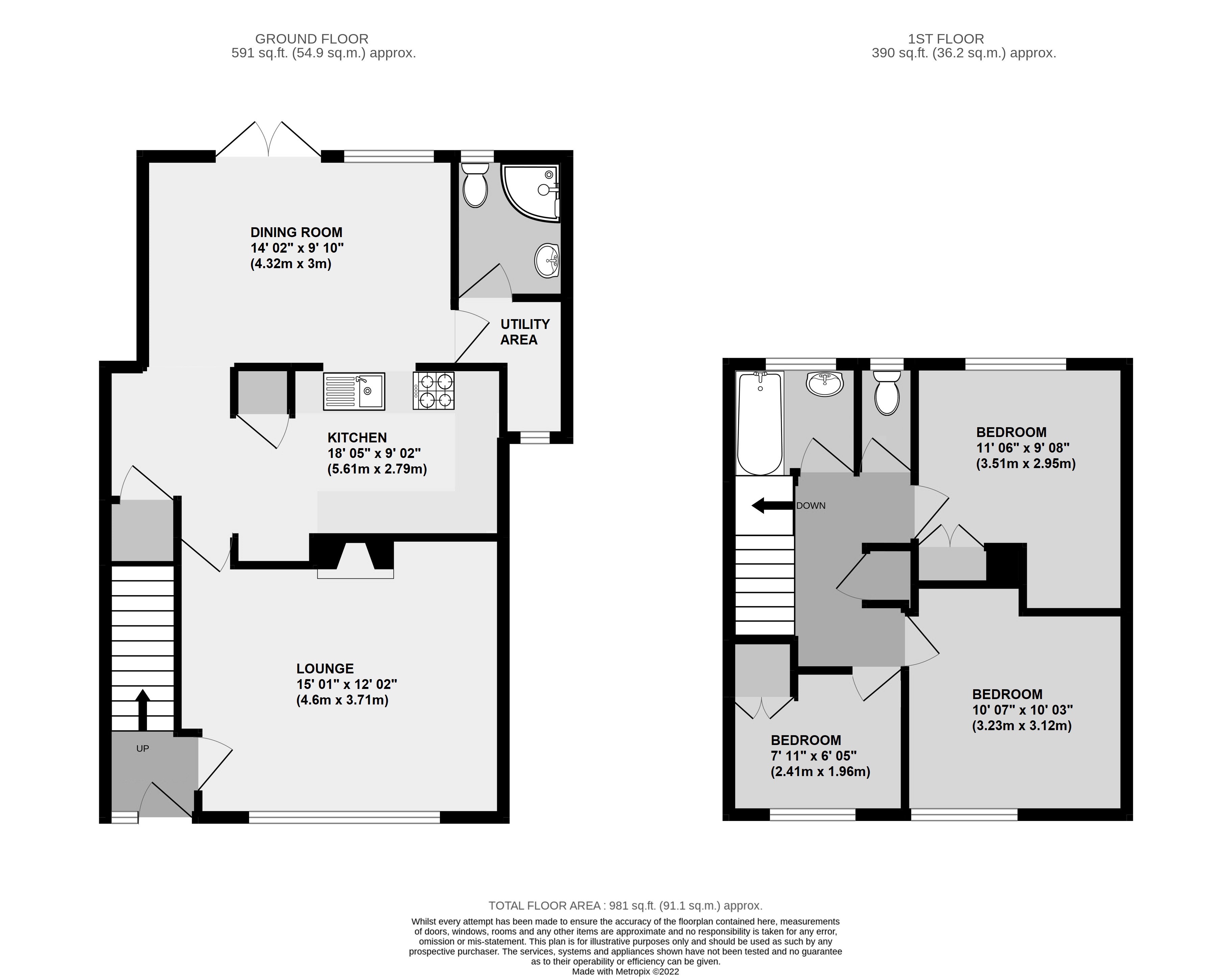 68, Broomwood Road, Orpington floorplan