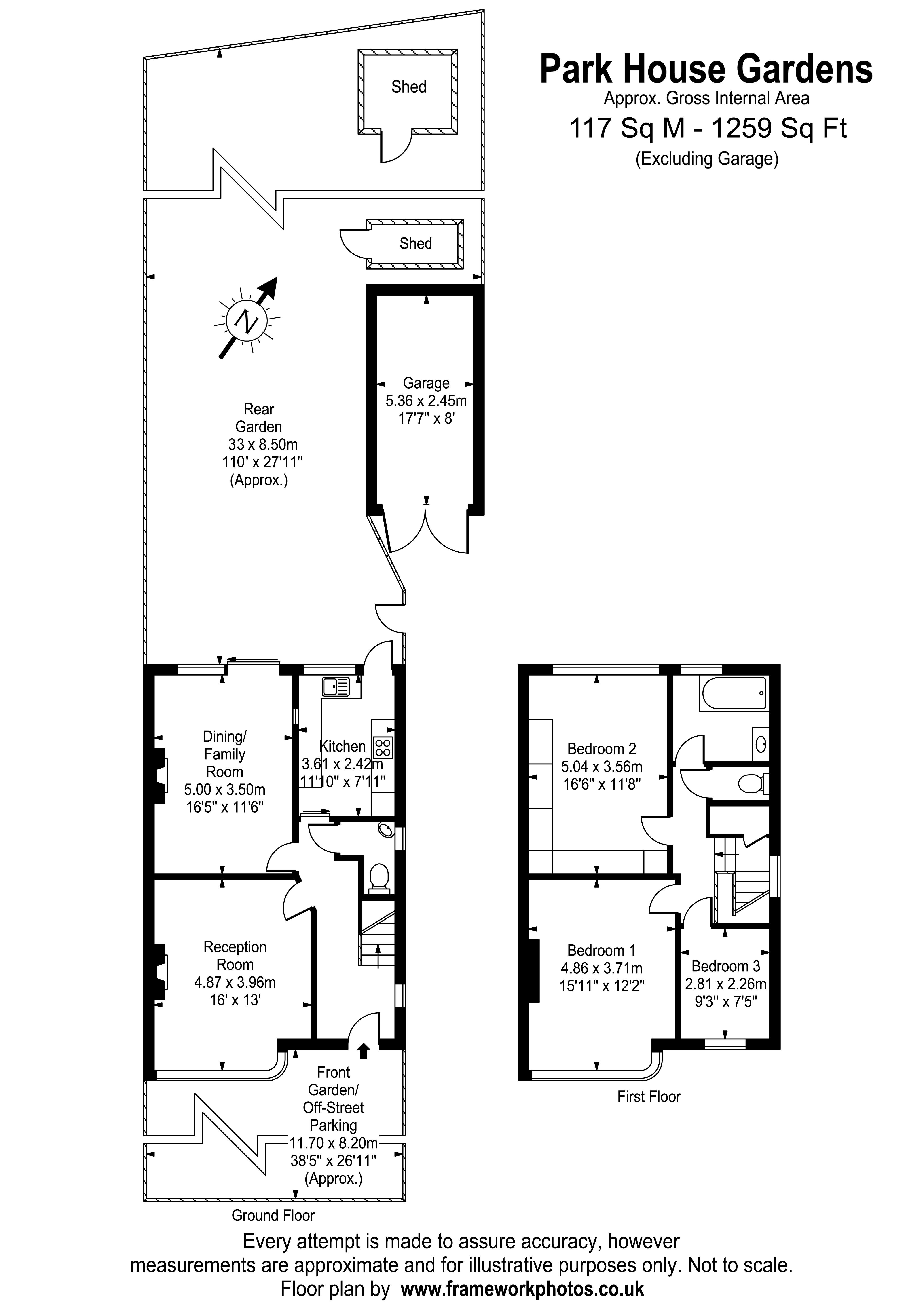 19, Park House Gardens, East Twickenham floorplan