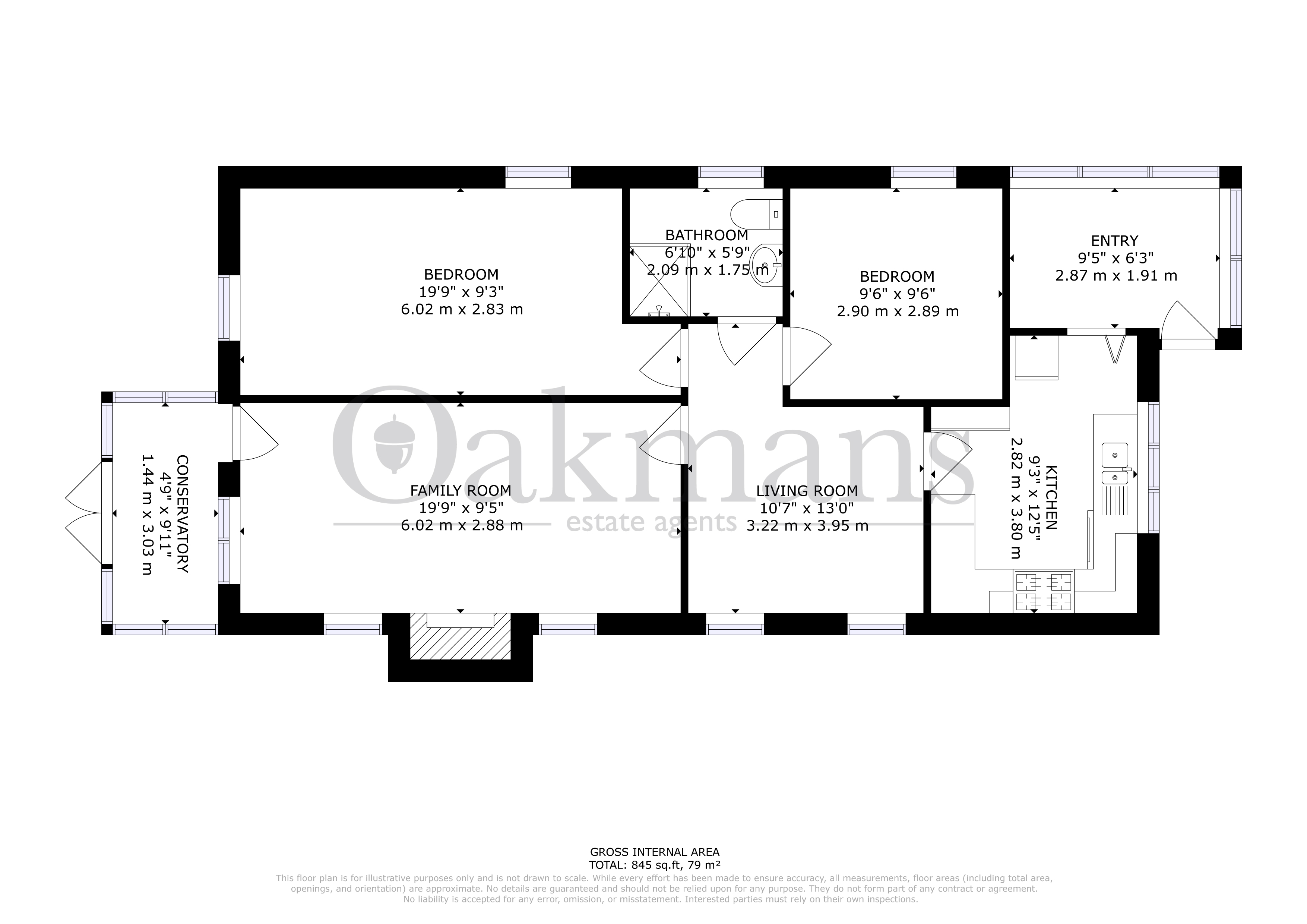 9, Central Avenue, West Midlands floorplan