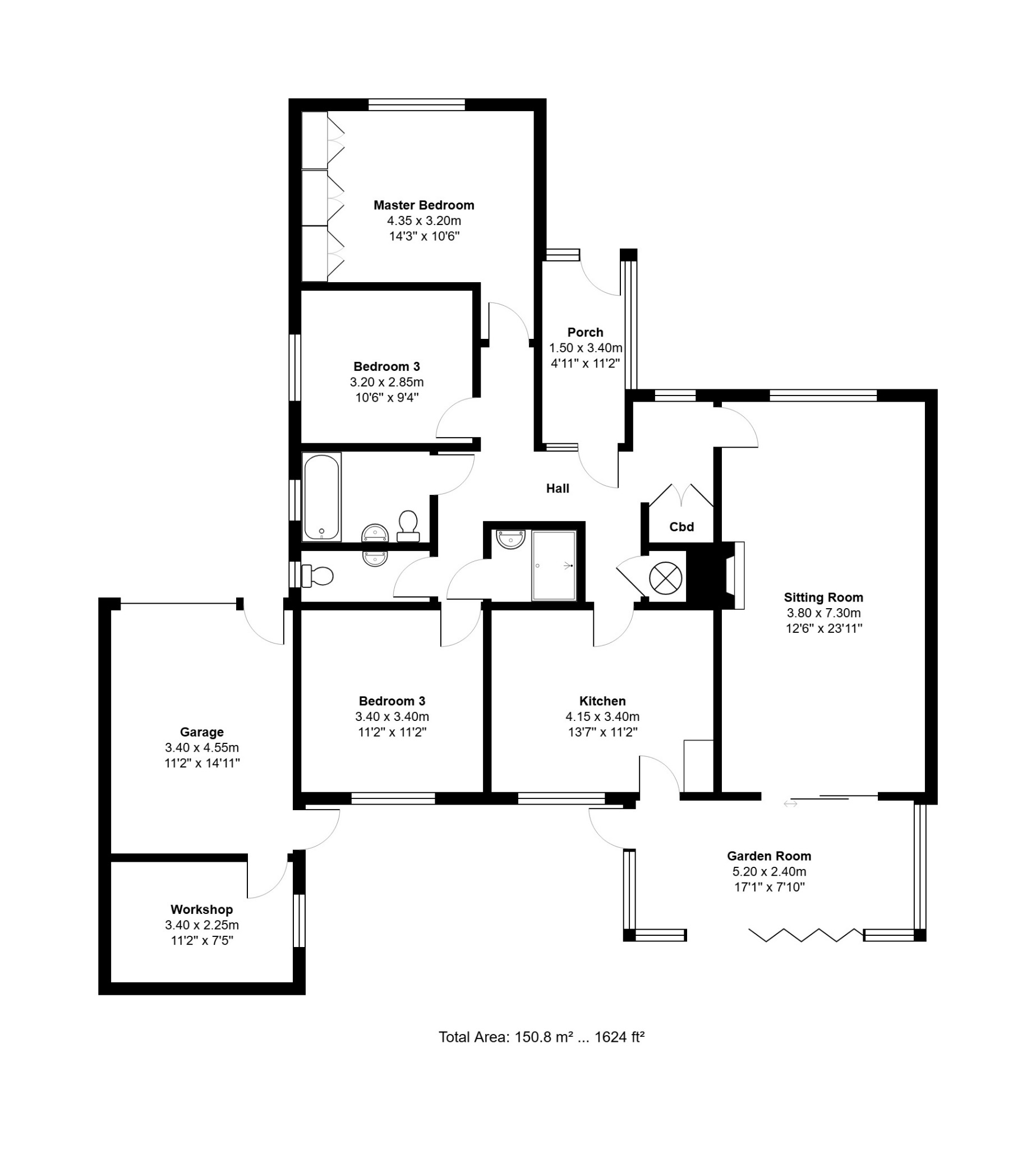 53 Station Road, Dersingham, Norfolk floorplan